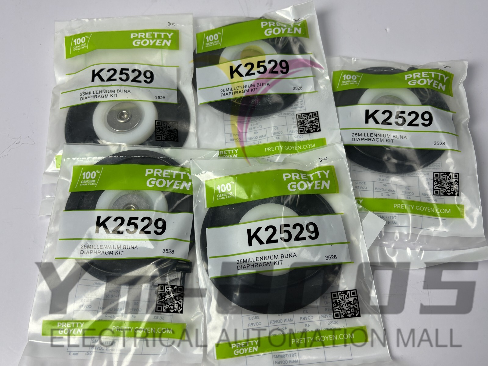 K2529 Millennium Replacement Diaphragm Kit for Goyen RCAC25 Pulse Valve