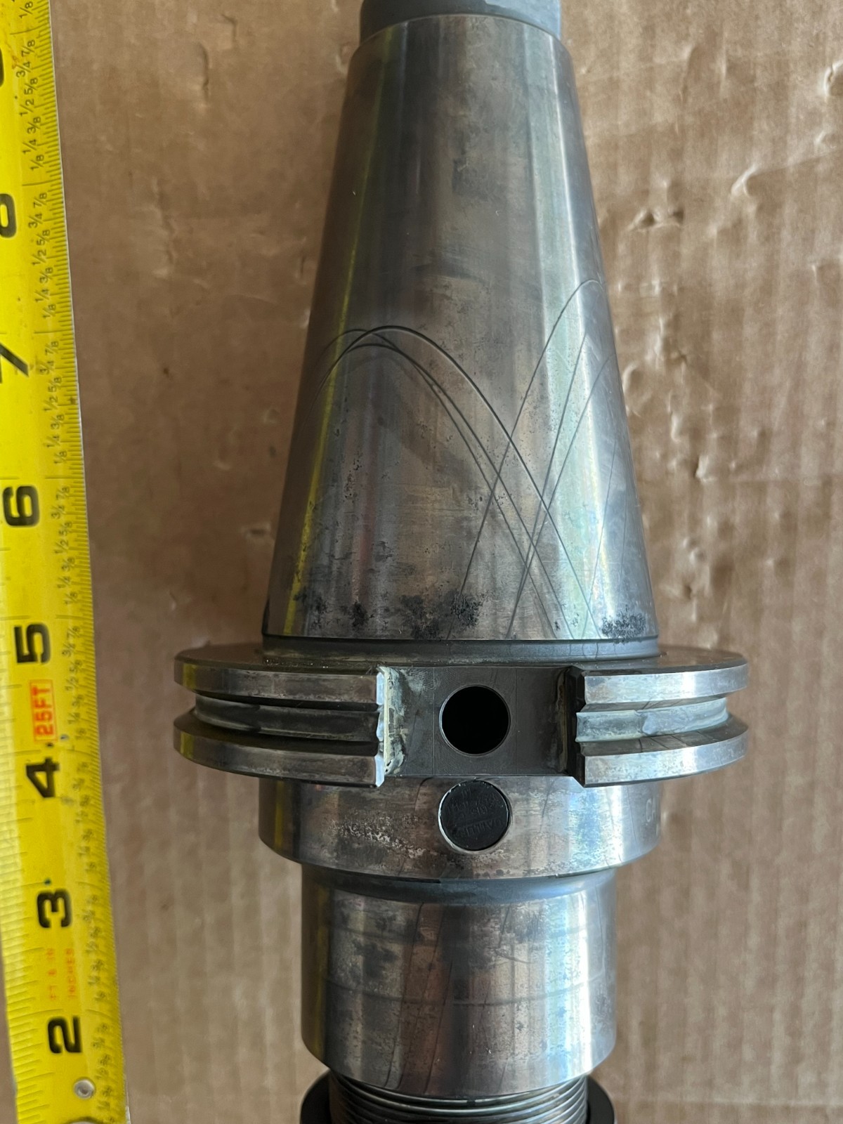 Nikken CAT50 SK25 Slimline Collet Chuck CAT50-SK25-105U – CNC – Item #10 READ!