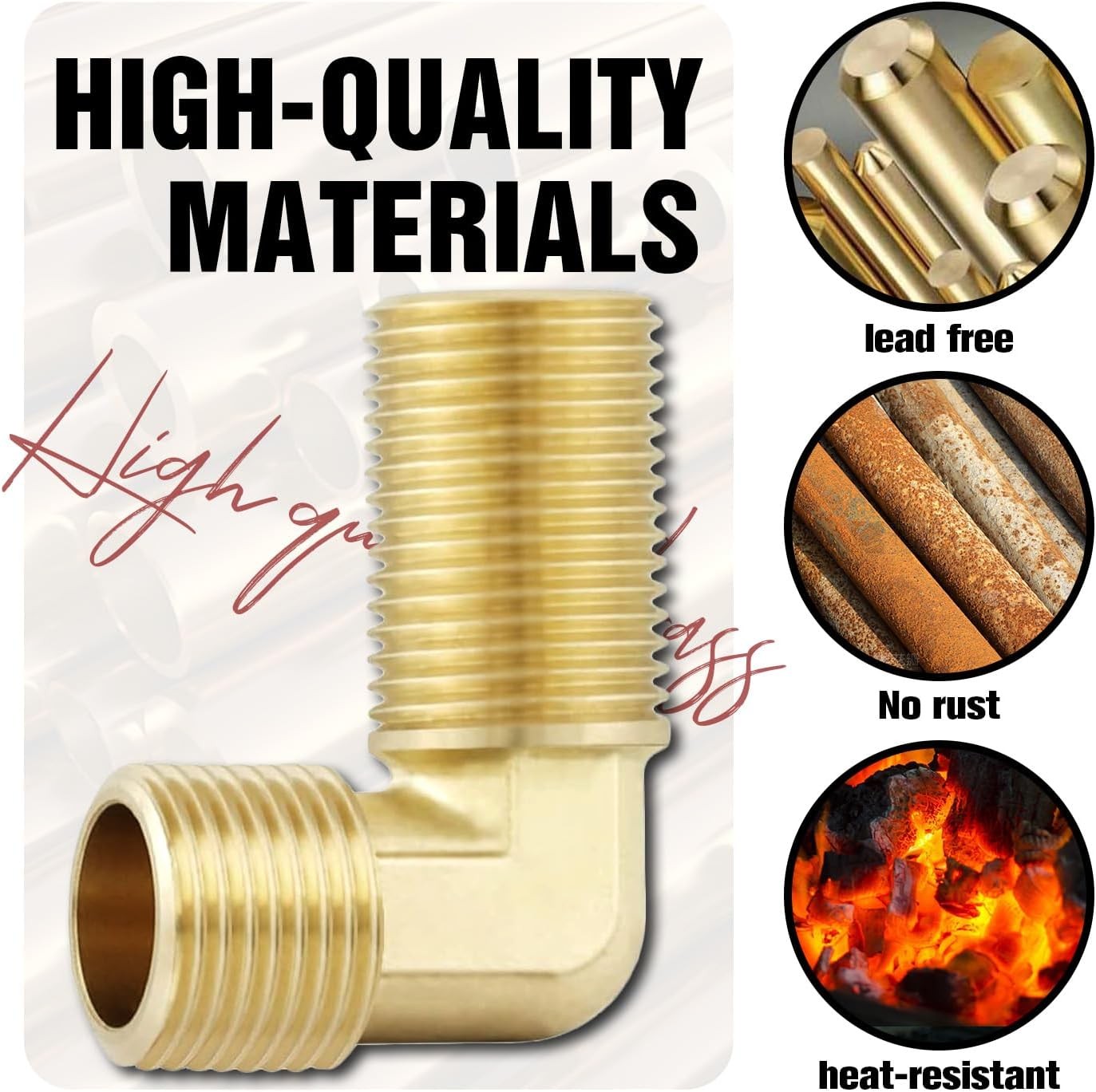 Wall Mount Commercial Faucet Installation kit,Brass 2 Pack Backsplash Mount Set