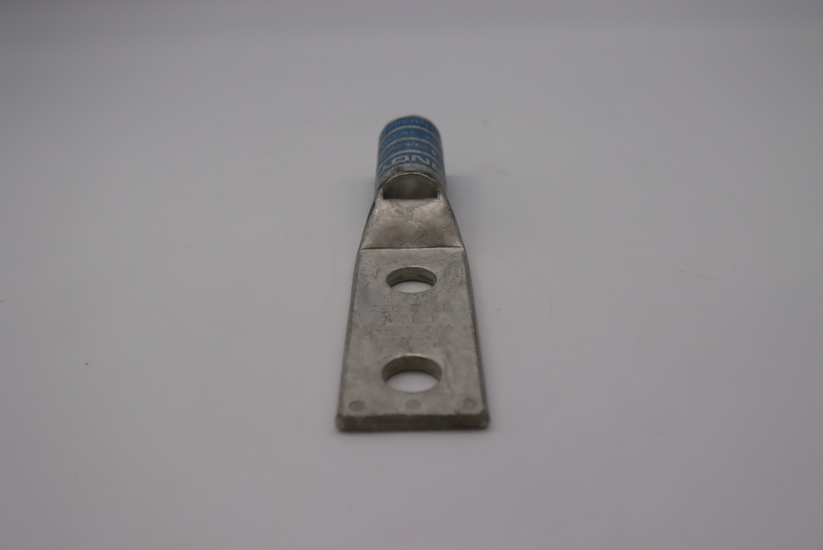 Burndy HYLUG 2 Hole Compression Lug 400 kcmil 1/2 in. Stud Size 5.81in YAZ322N