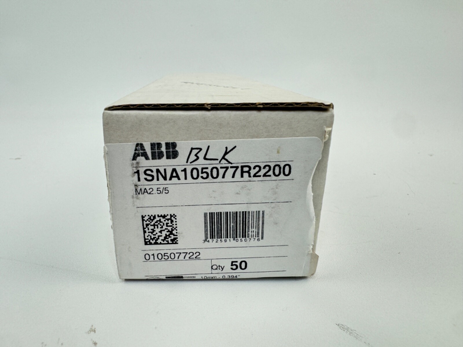 Entrelec 1SNA105077R2200 MA2.5/5 22-12AWG Terminal Blocks QTY: 50