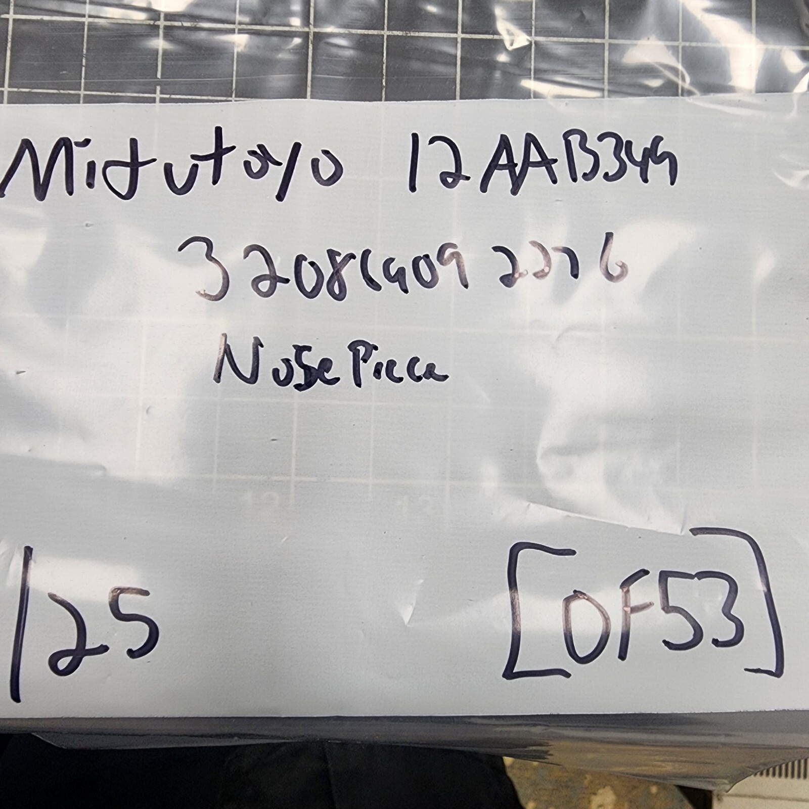 Mitutoyo 12AAB349 NOSEPIECE FOR SJ-400 DEEP GROOVE [OF53]