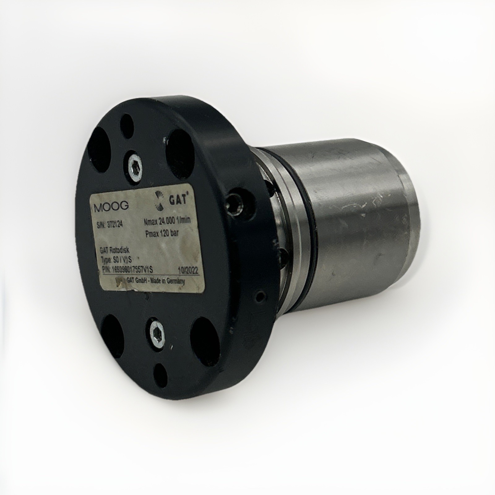 Moog S0/V1S rotary joint 169398017557V1S 24.000 1/min 120 Bar 30 Days Warranty