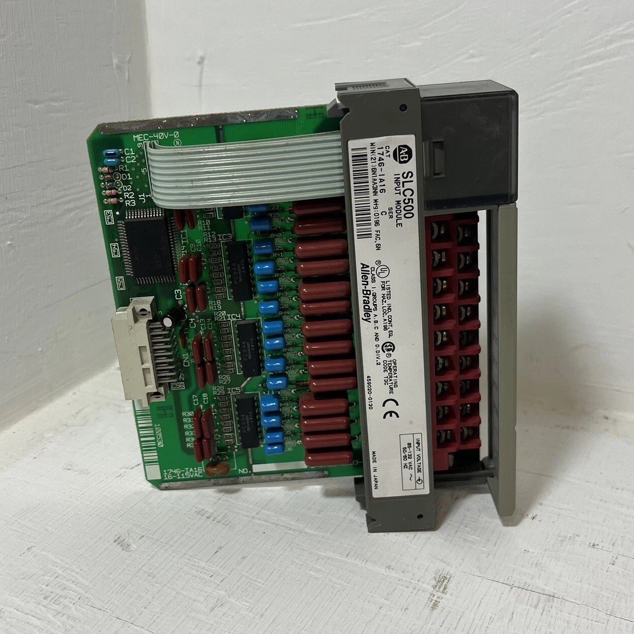 Allen Bradley 1746-IA16 Series C Input Module PLC Card I/O 1746-1A16 Ser C AB