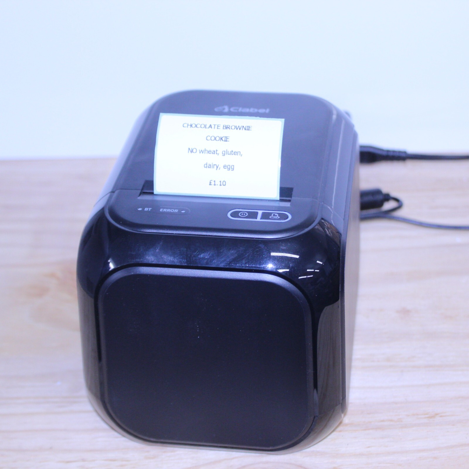 NEW Thermal USB label/receipt printer 600 FREE Labels Inventory Control Barcode