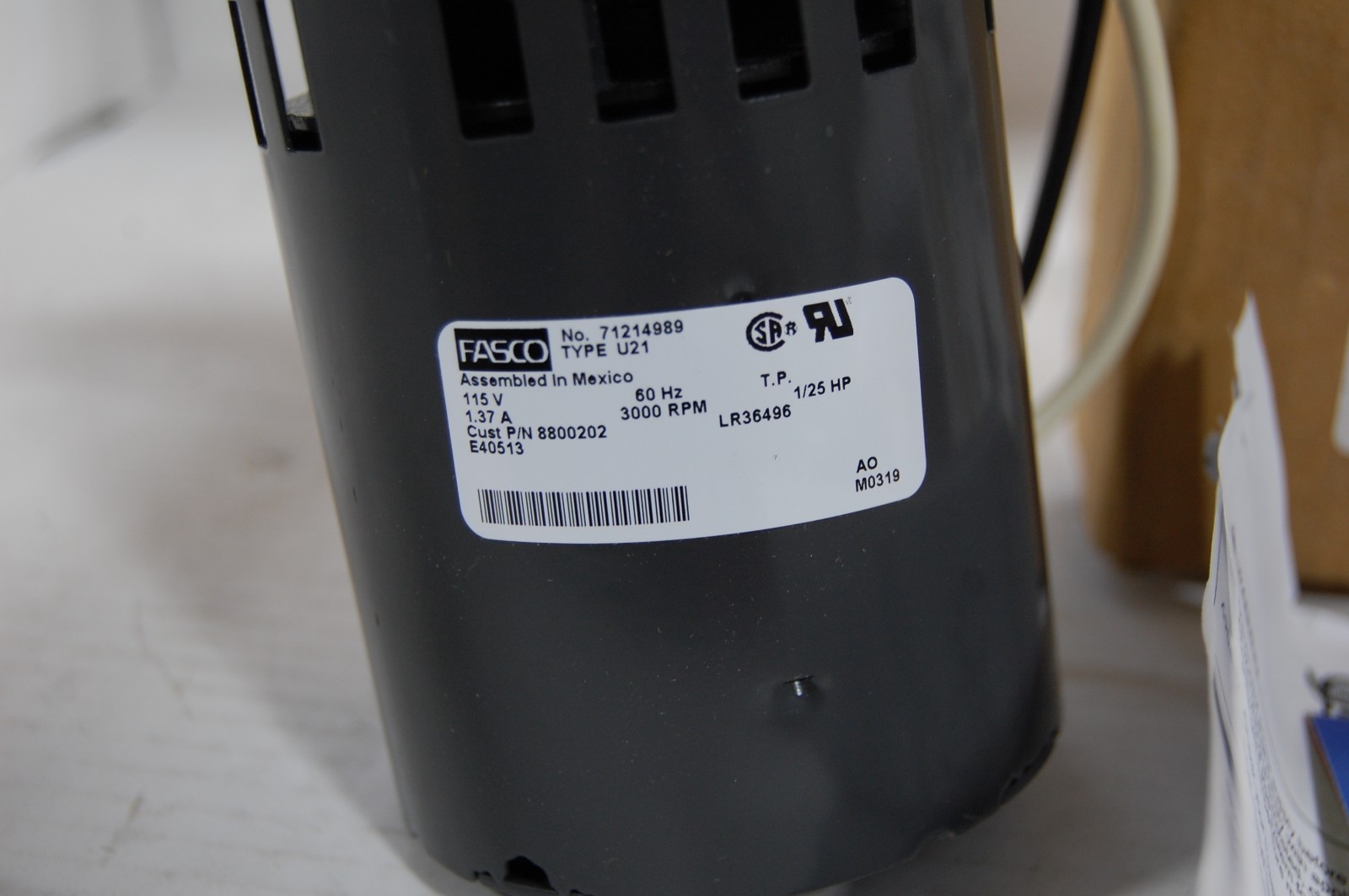 Tjernlund products, inc. 950-1020
