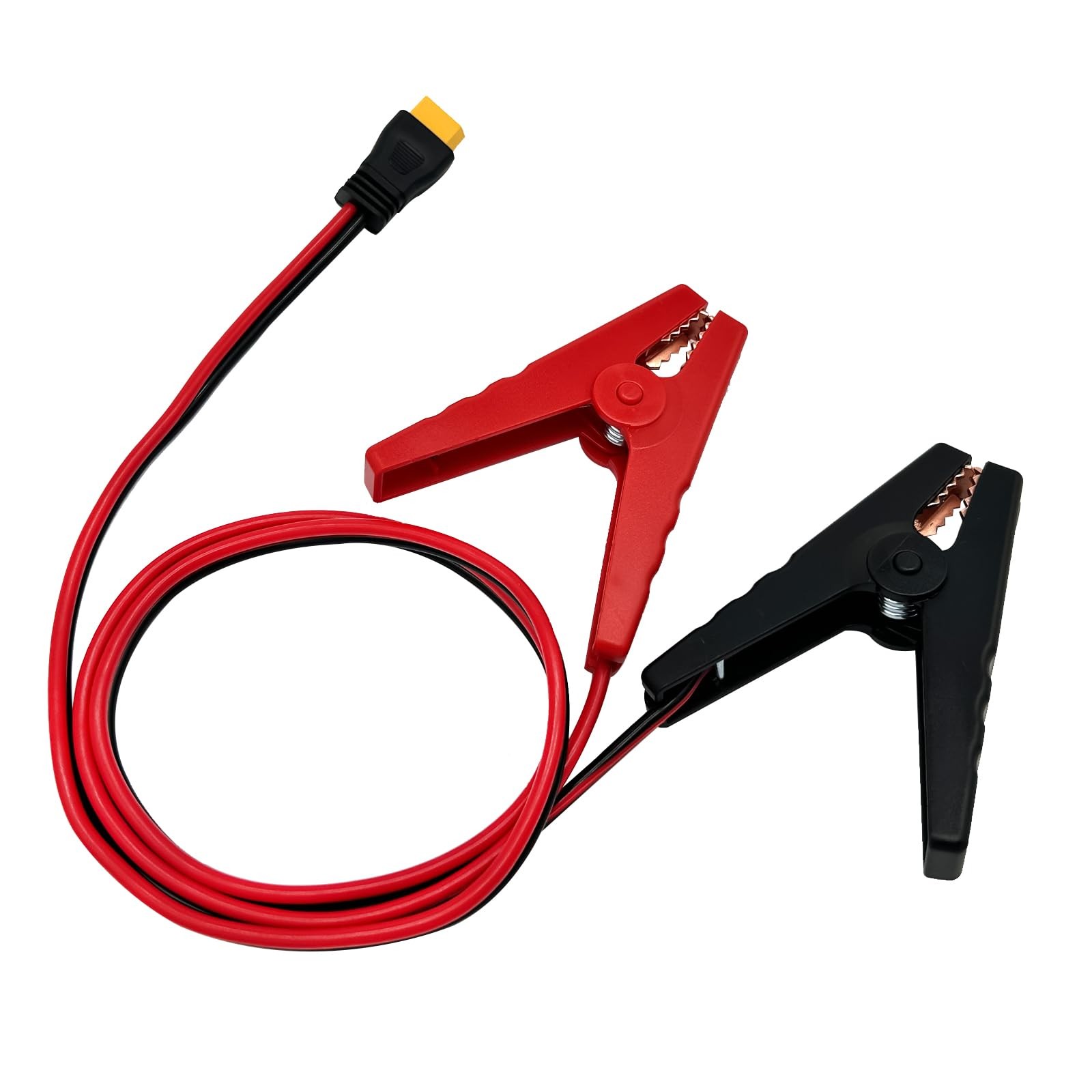 XT60 to Battery Clamp Cable,12V Battery Alligator Clips to XT60 Male Cable fo…