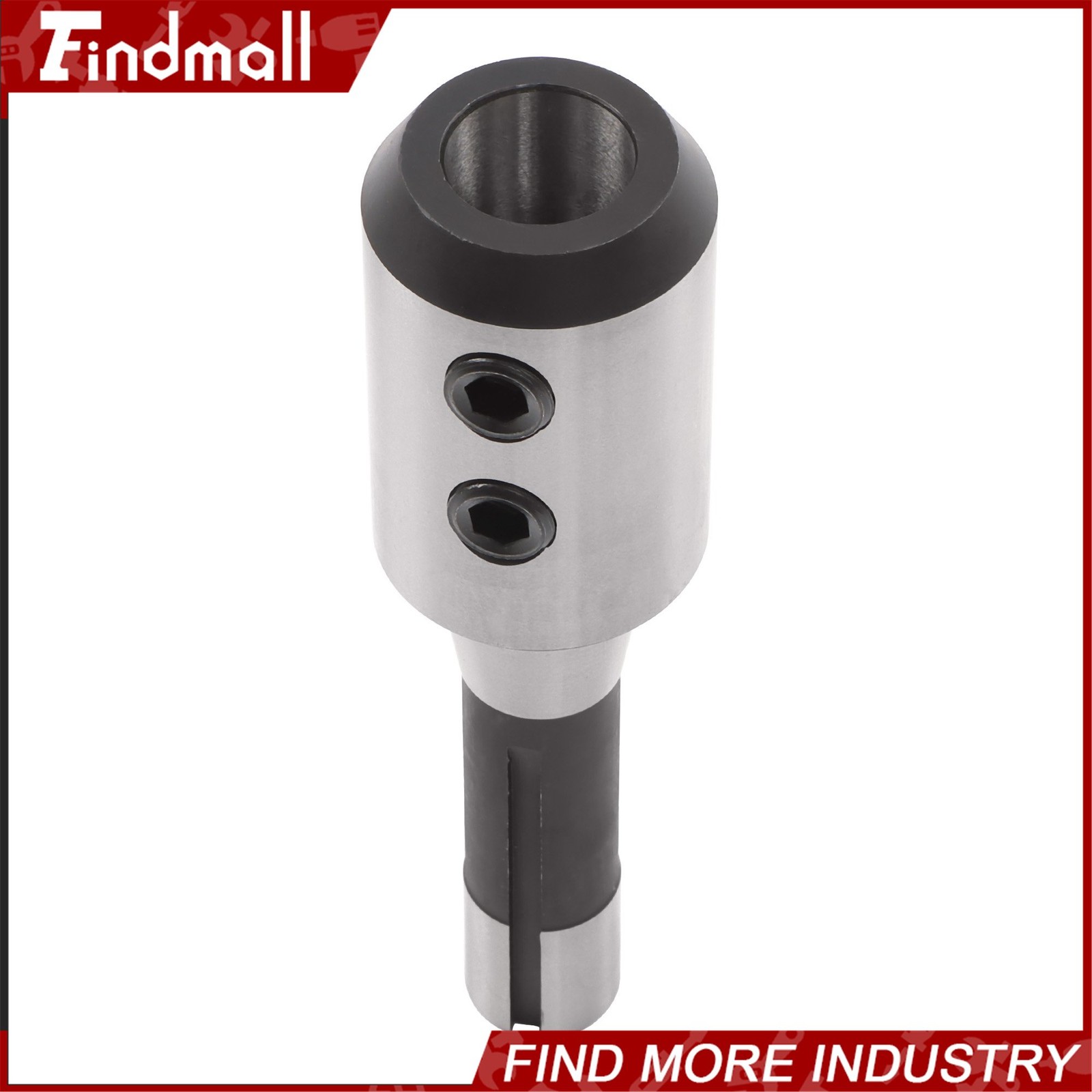 Findmall 1 Inch High Precision R8 End Mill Adapter Holder Milling Cutter Tool