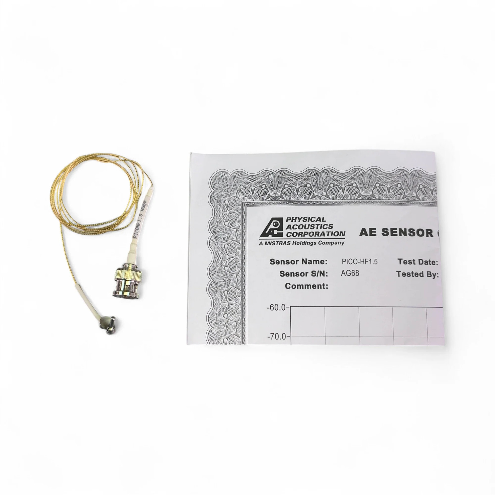 Physical Acoustics Acoustic Emission (AE) Sensor PICO-HF1.5 (Best Offer!)