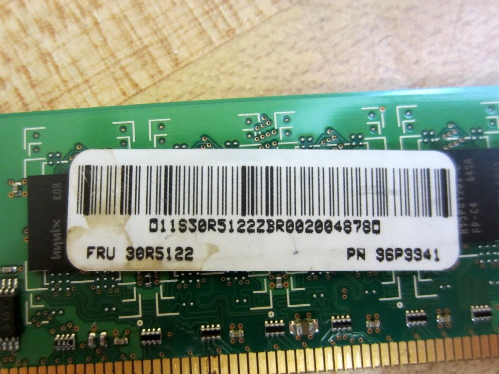 Hynix HYMP512U64BP8-C4-AB 1GB DIMM Memory Module 36P3341