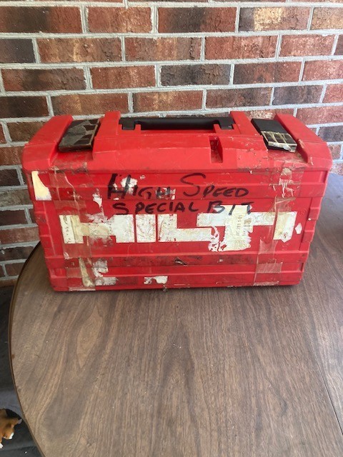 Hilti DD EC-1 Diamond Core Drill Wet Drilling Machine Kit With Core Bits & Case.