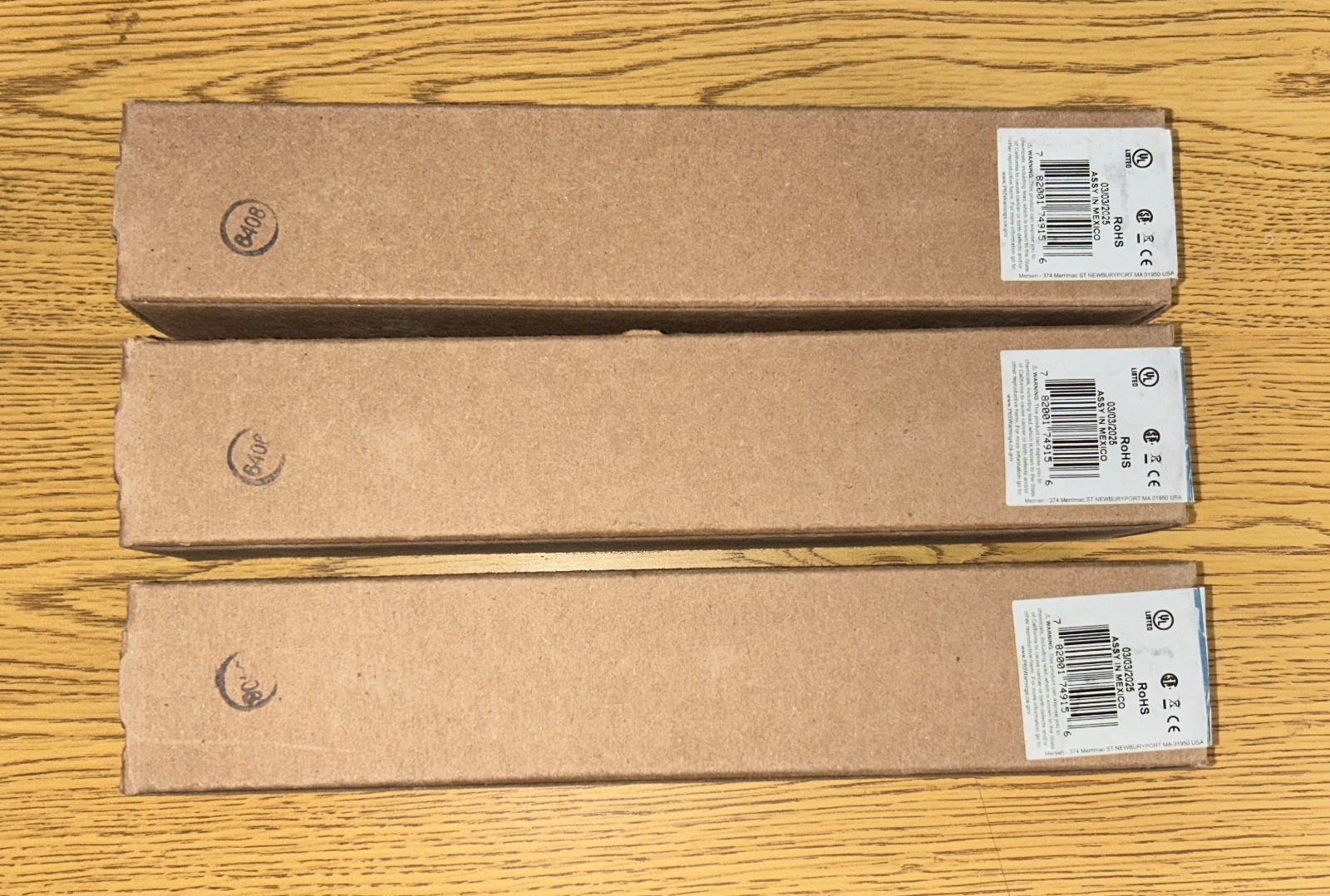 3 ct NEW in BOX – FERRAZ SHAWMUT Fuses #TRS125R Time Delay 600v 125A Tri-Onic