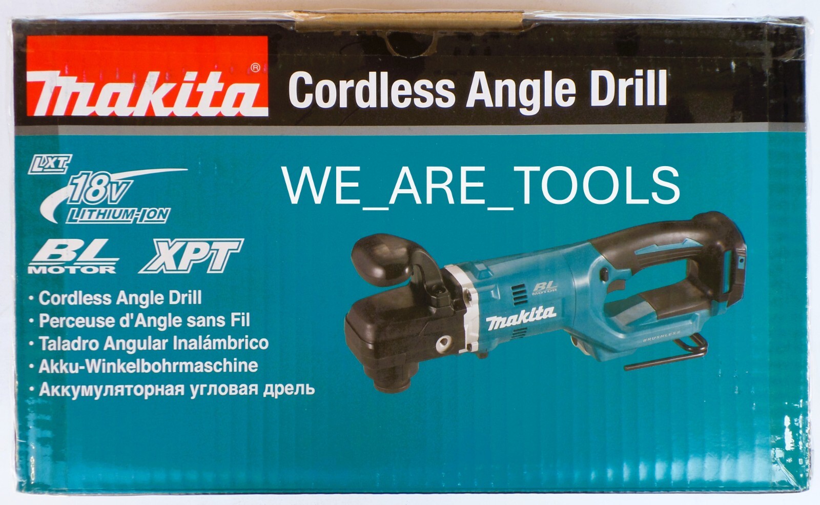New IN BOX Makita XAD06Z 18V Brushless Cordless 7/16″ Hex Right Angle Drill