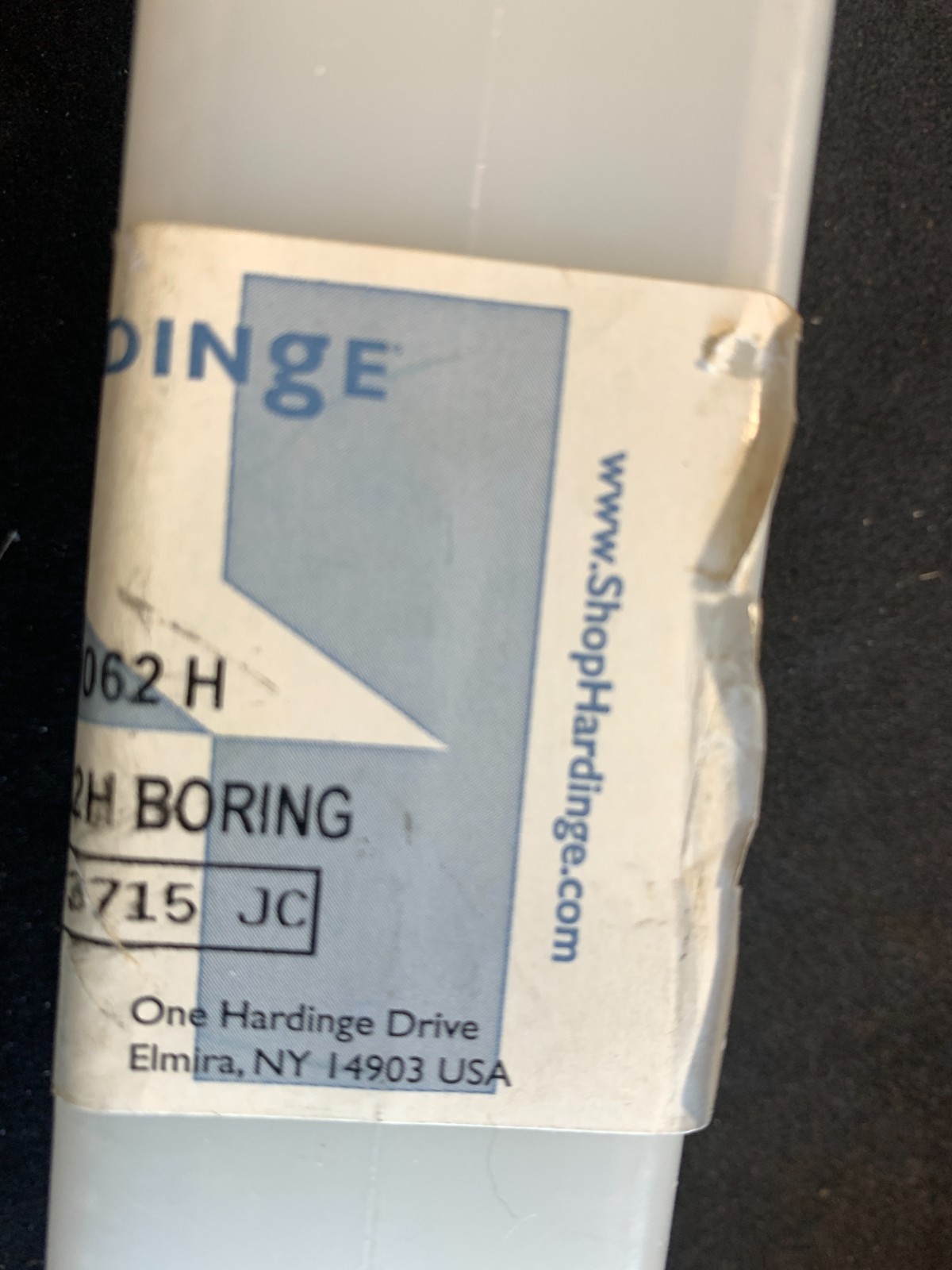 Hardinge Special B62-H Carbide Brazed Boring Tool New in Sealed Bag Made in USA