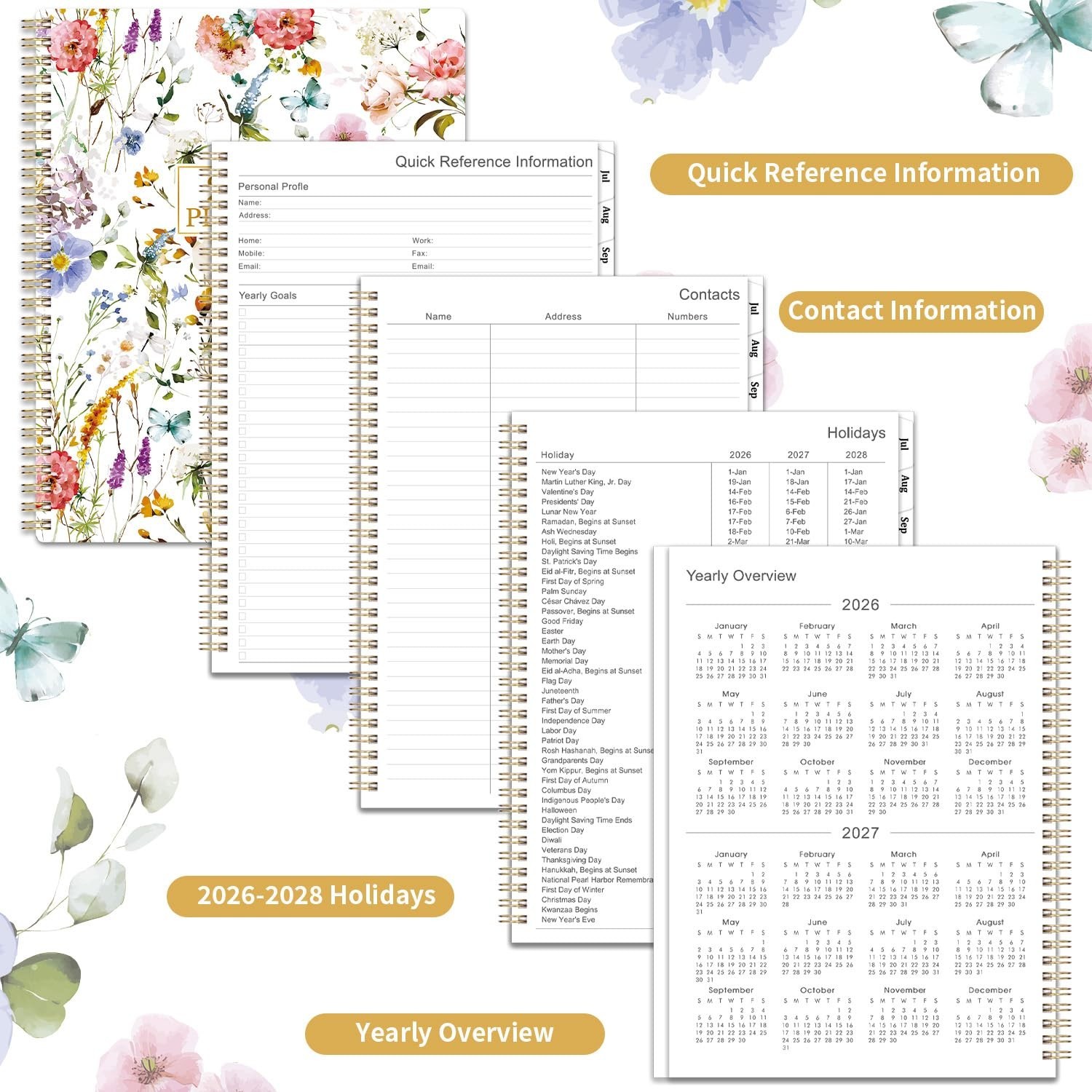 Planner 2026-2027 – Academic Planner 2026-2027, Planner Weekly and Monthly | …