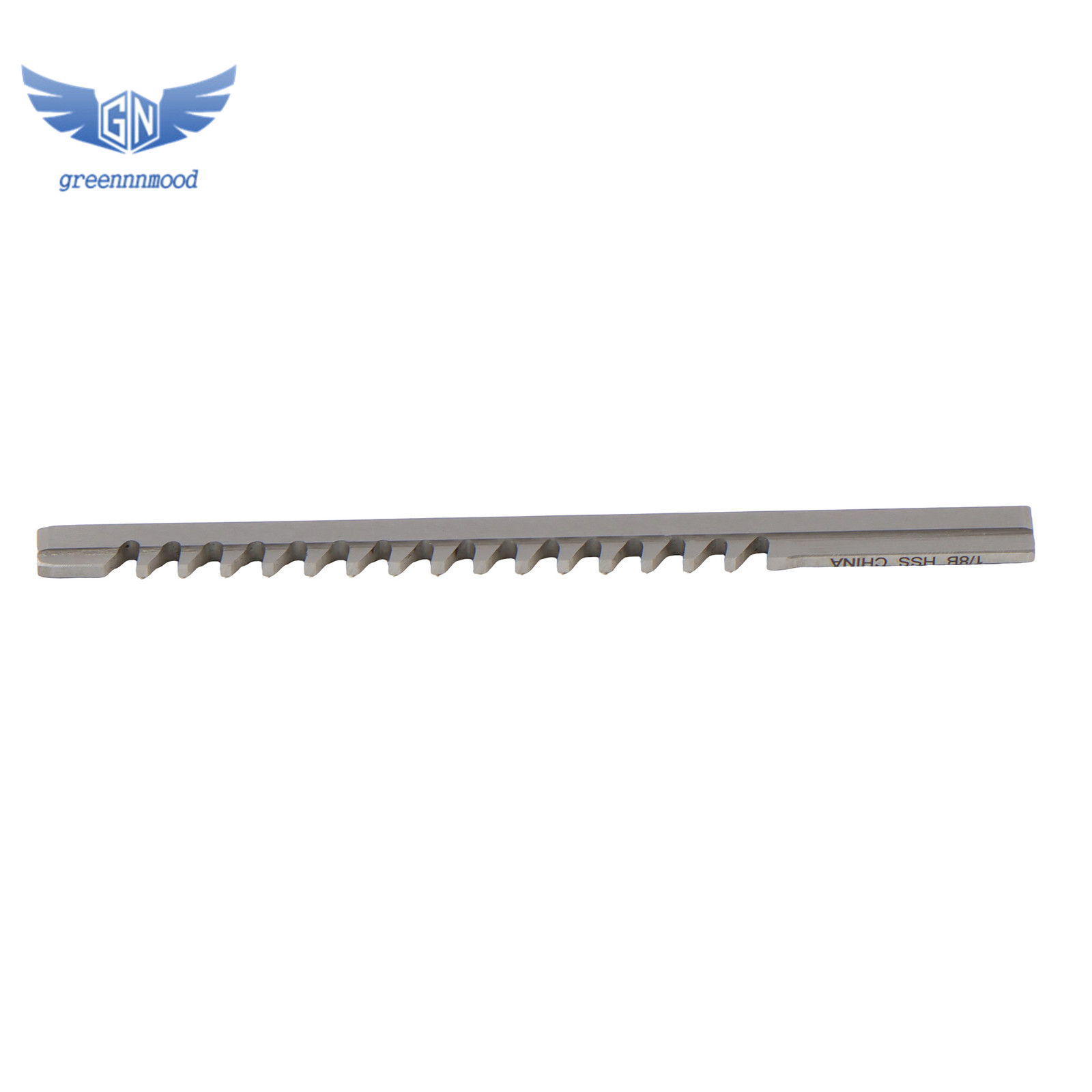 1/8″ B Type 3/16″ × 6-3/4″ High Speed Steel Standard Keyway Broach With Shim