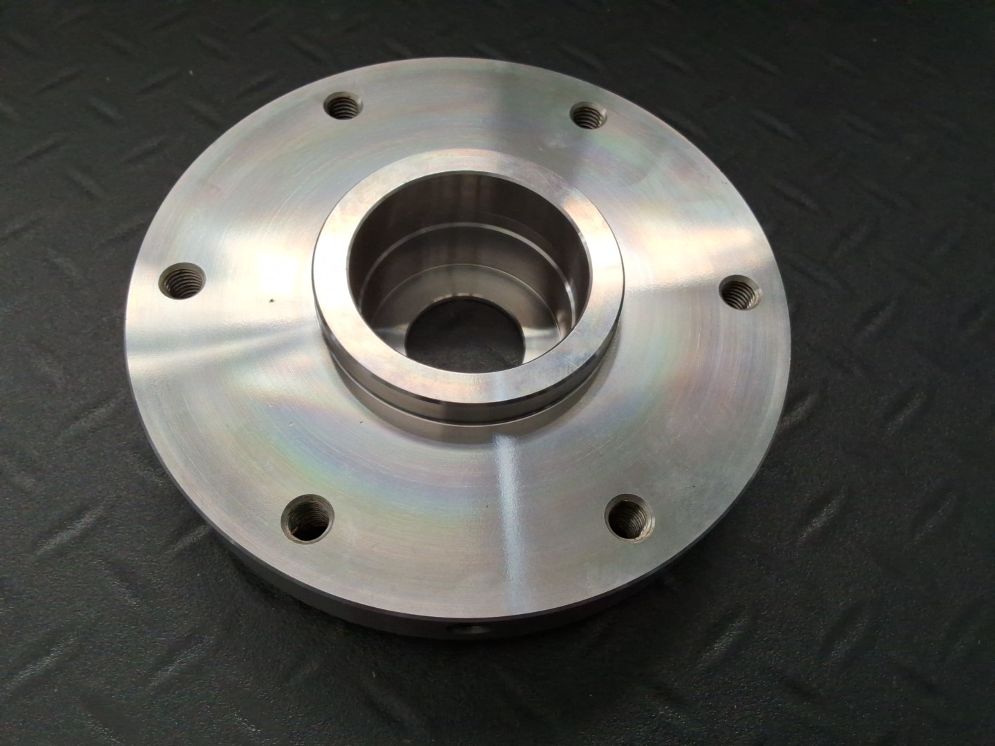 Buck Chuck 6″ Adapter Plate 4° Taper A6-4DEG for Hardinge 4 Degree Taper Lathe