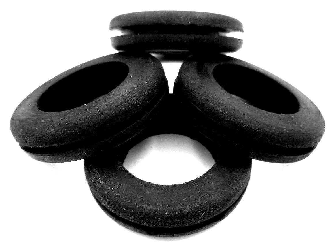 Rubber Grommets, Fits 1″ Round Hole, For 1/16″ Thick Material, Has 3/4″ ID