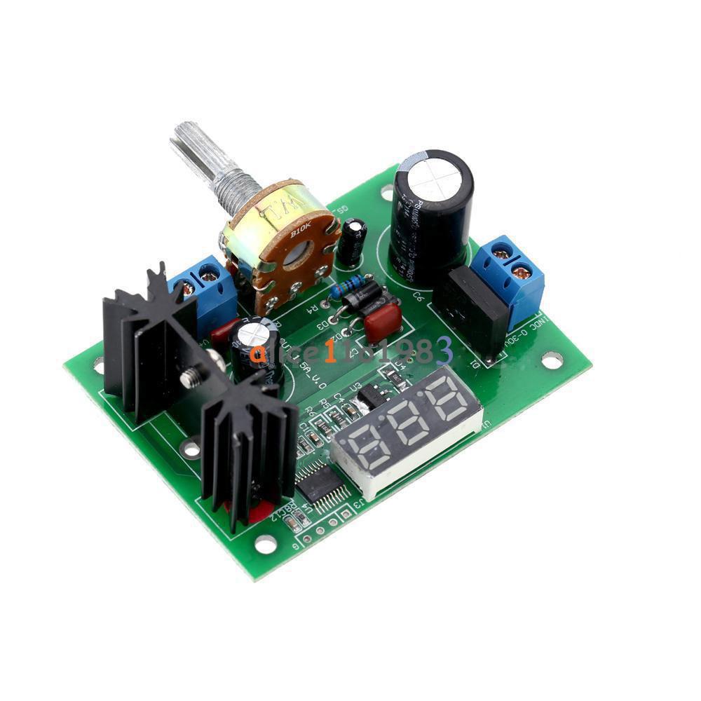 AC/DC LM317 Step-down Voltage Regulator Power Supply Module LED Voltmeter
