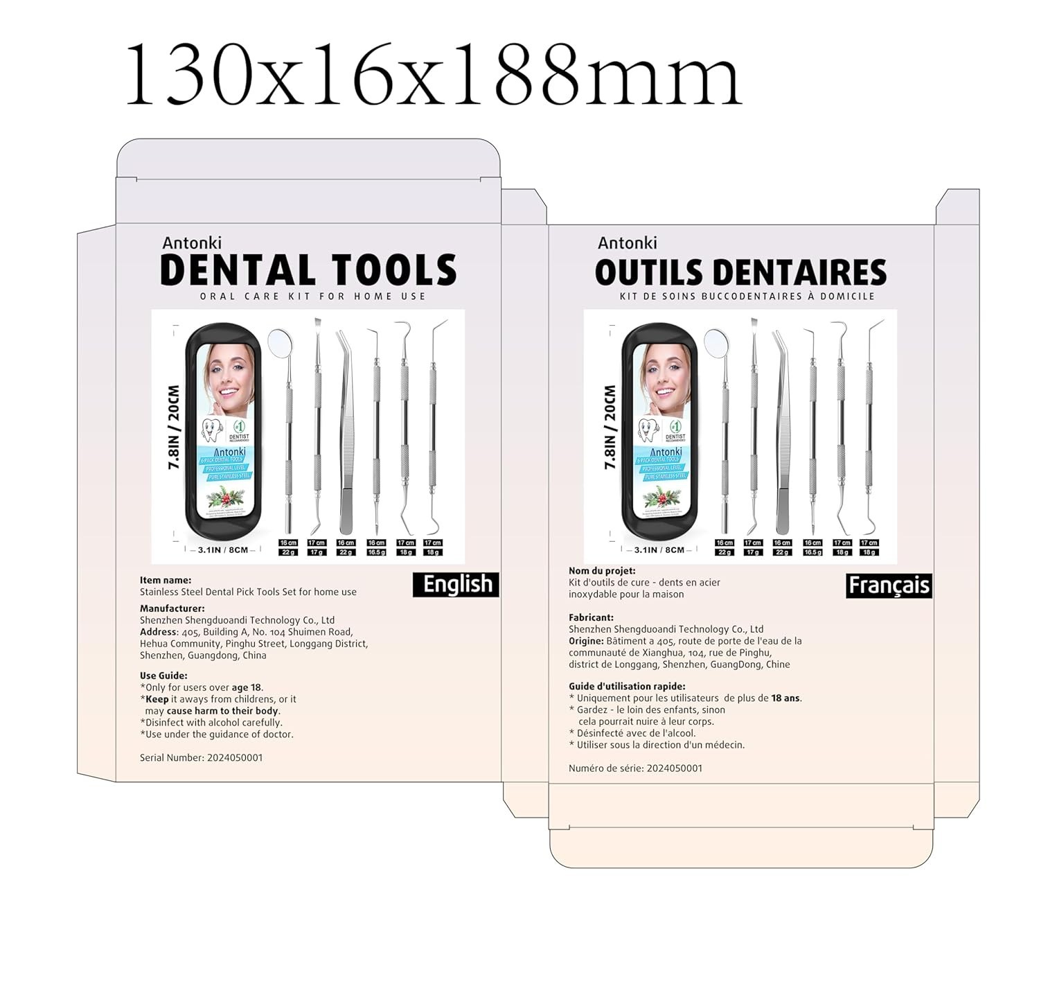 Dental Tools, Plaque Remover Teeth Cleaning Tool﻿s Kit, Stainless Steel Denta…