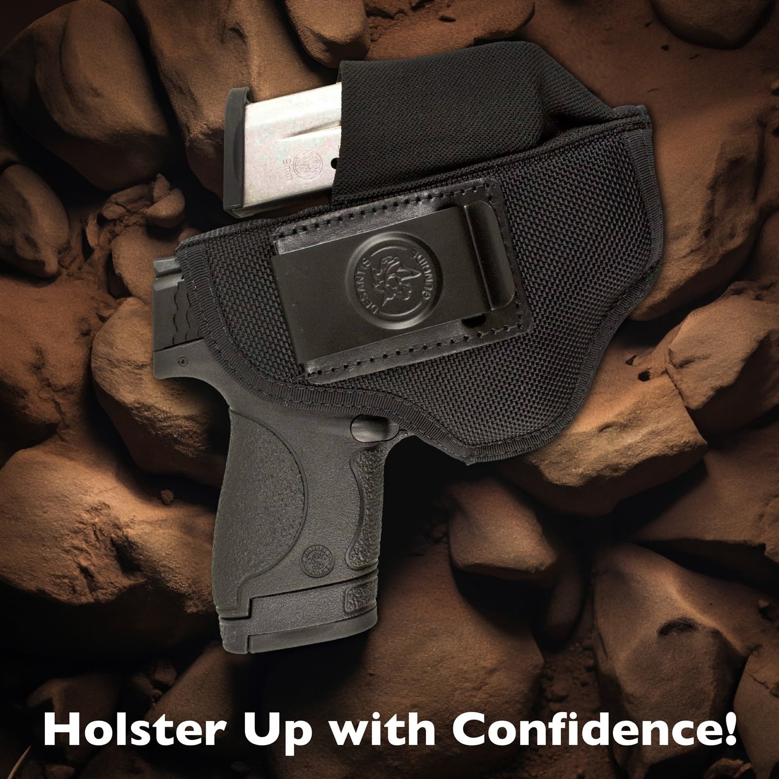 DeSantis Pro Stealth IWB Holster – Fits GLOCK 26/27, Taurus G2S/G2C/G3C, S&W …