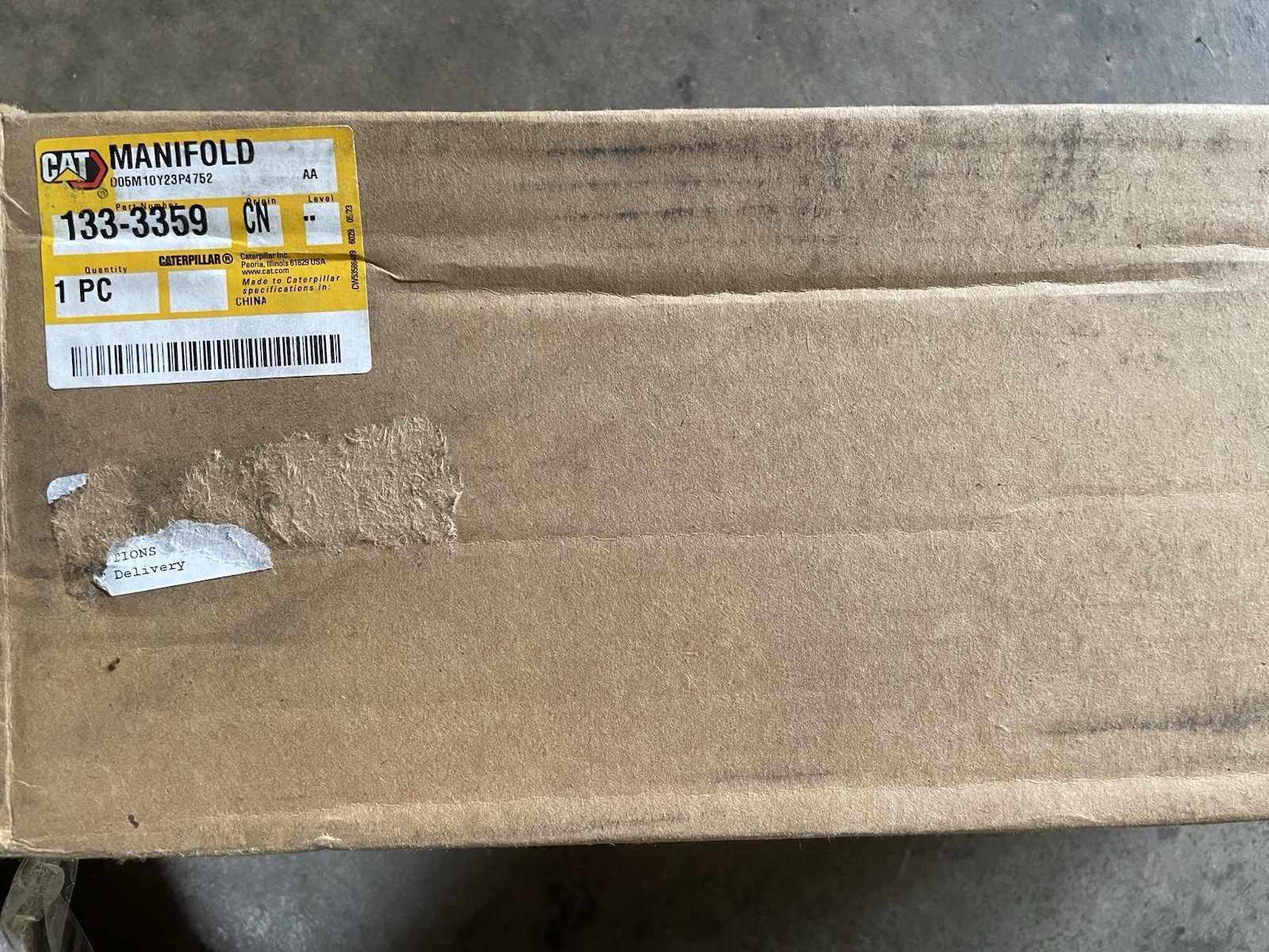 Caterpillar 133-3359 Exhaust Manifold OEM NEW | FAST SHIPPING