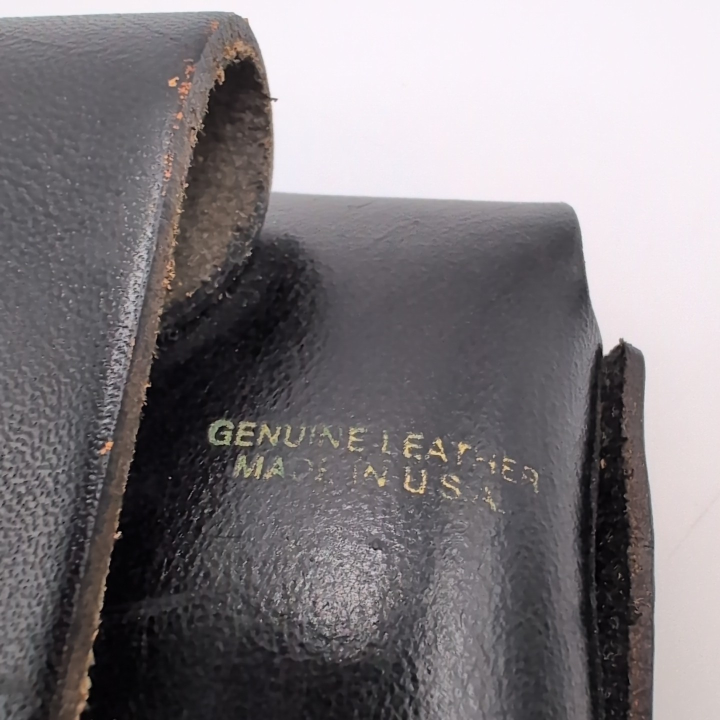 Genuine Leather Made in USA Standard Handcuff Belt Pouch