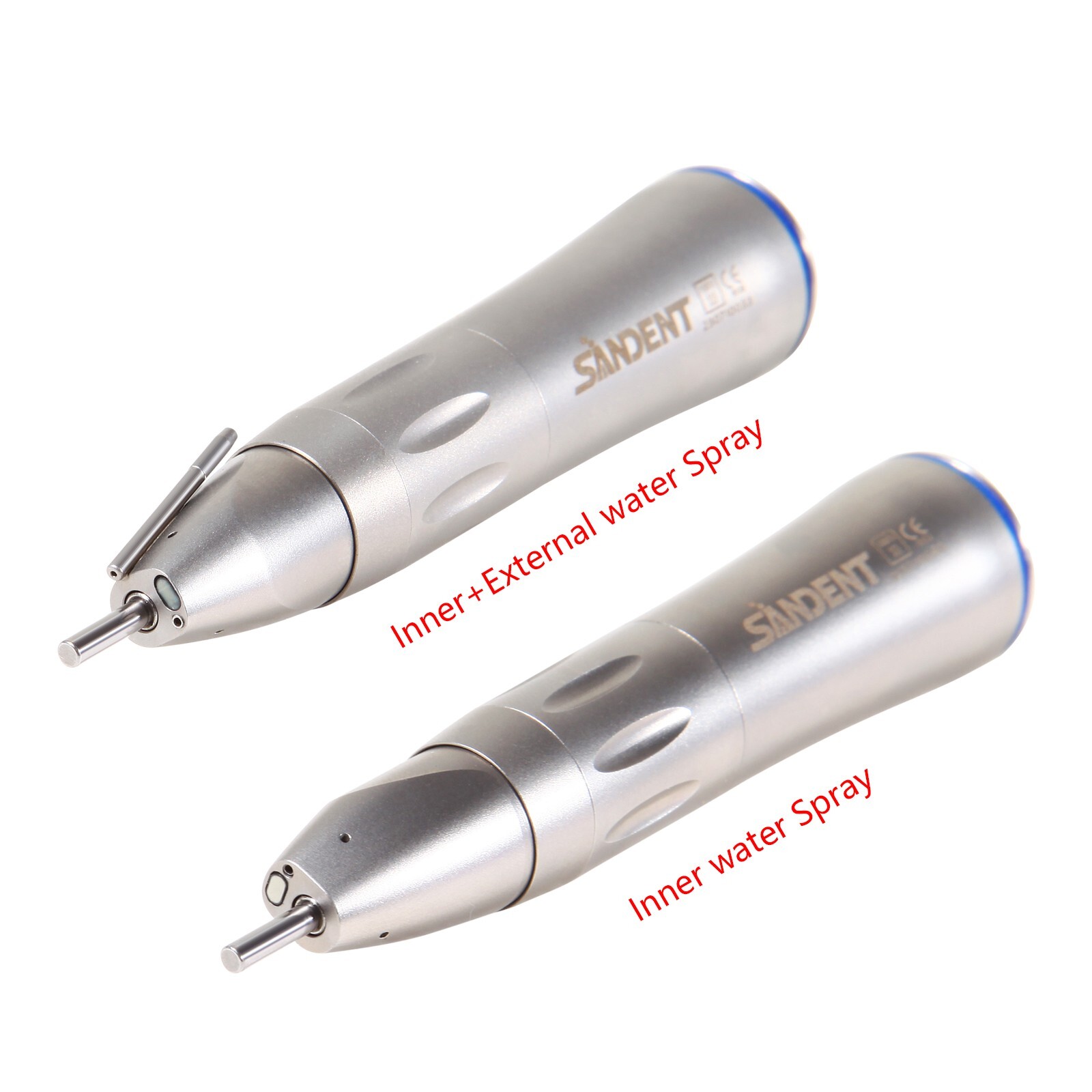 Dental 1:1 LED Optic surgical Straight Inner External Spray Handpiece NSK Style