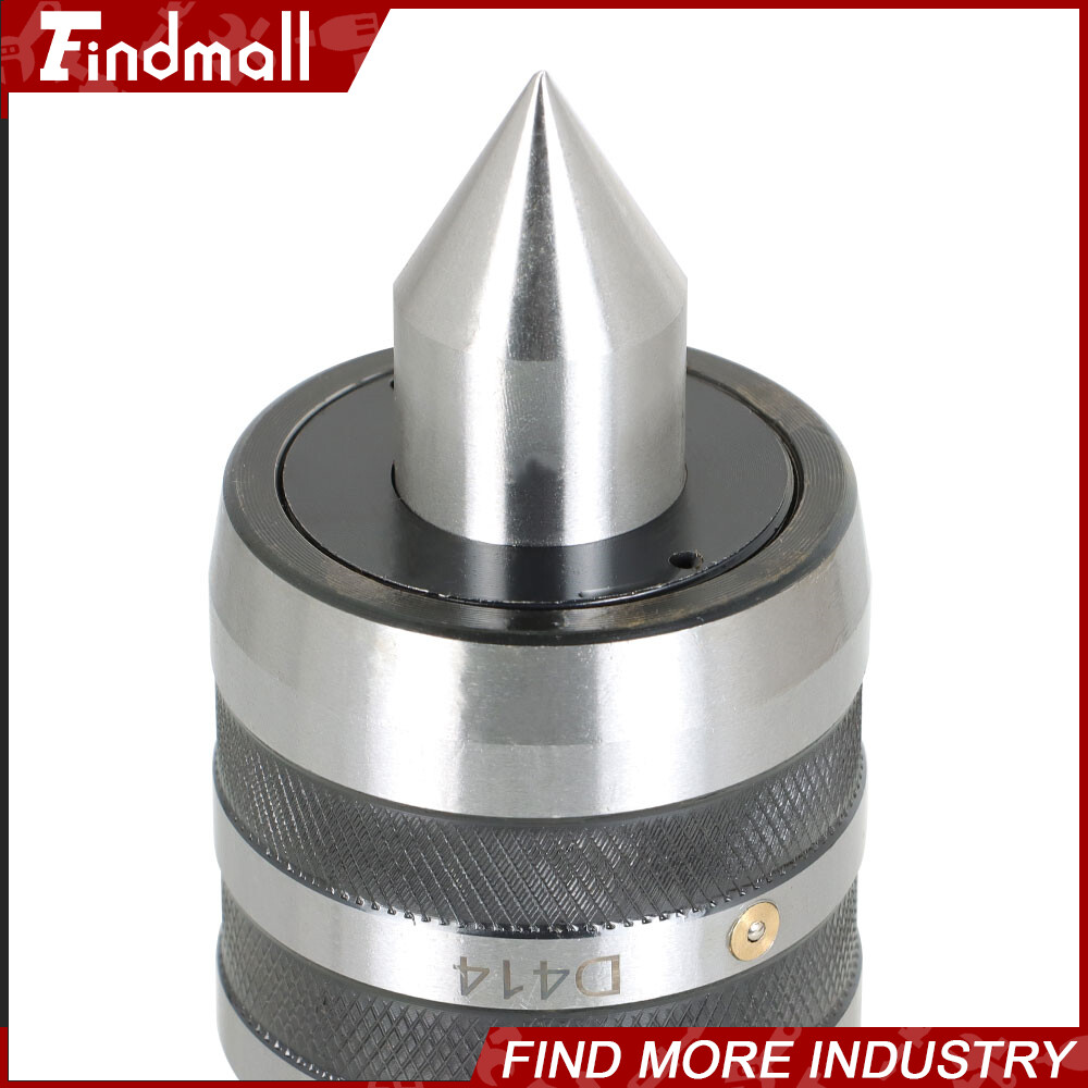 Findmall MT4 Live Center Morse Taper 4MT Triple Bearing Lathe Medium Duty CNC