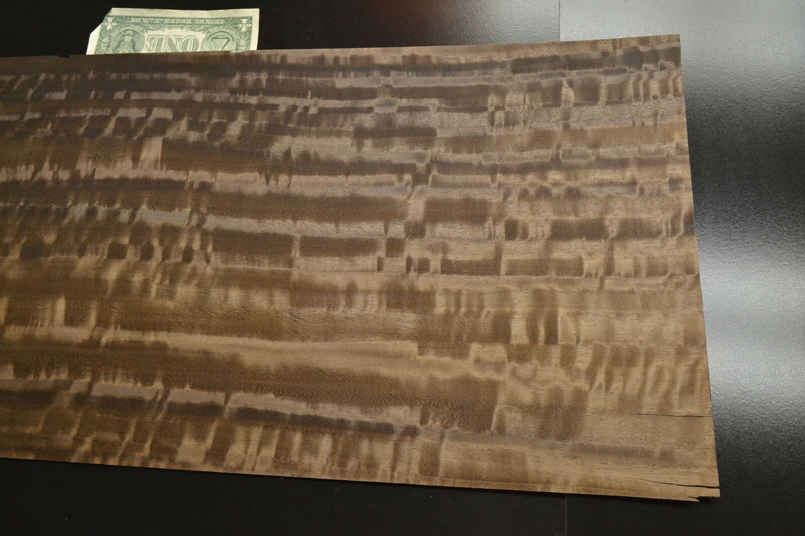Fumed Eucalyptus Raw Wood Veneer Sheet 13 x 33 inches 8628-9