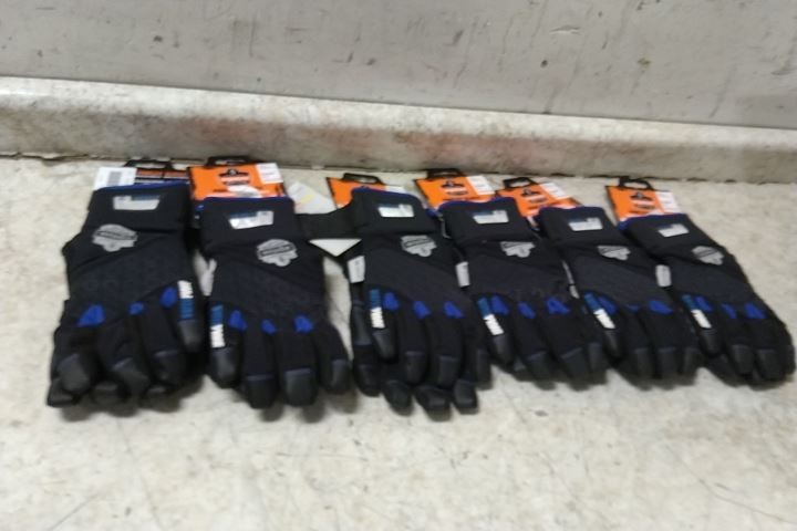 Proflex by Ergodyne 818WP 6 Pairs Size M/Size 8 Waterproof Utility Gloves