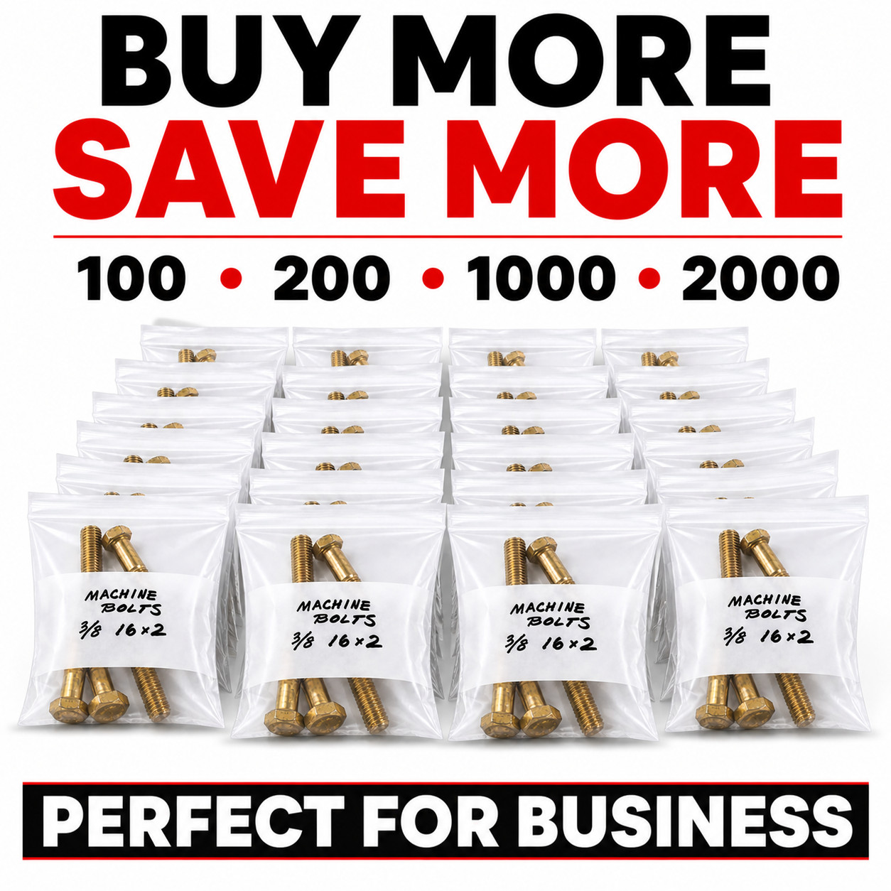 10×13 Clear Zip Poly Bags 2 Mil Reclosable White Block 100 200 1000 2000