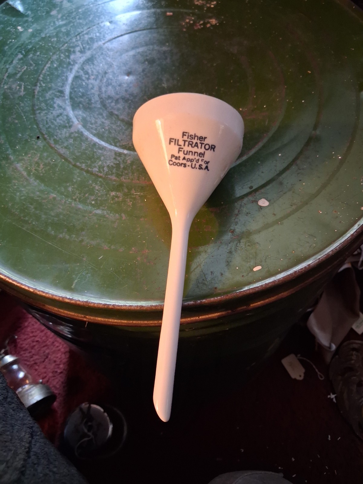 Coors Porcelain Perforated Hirsch Funnel
