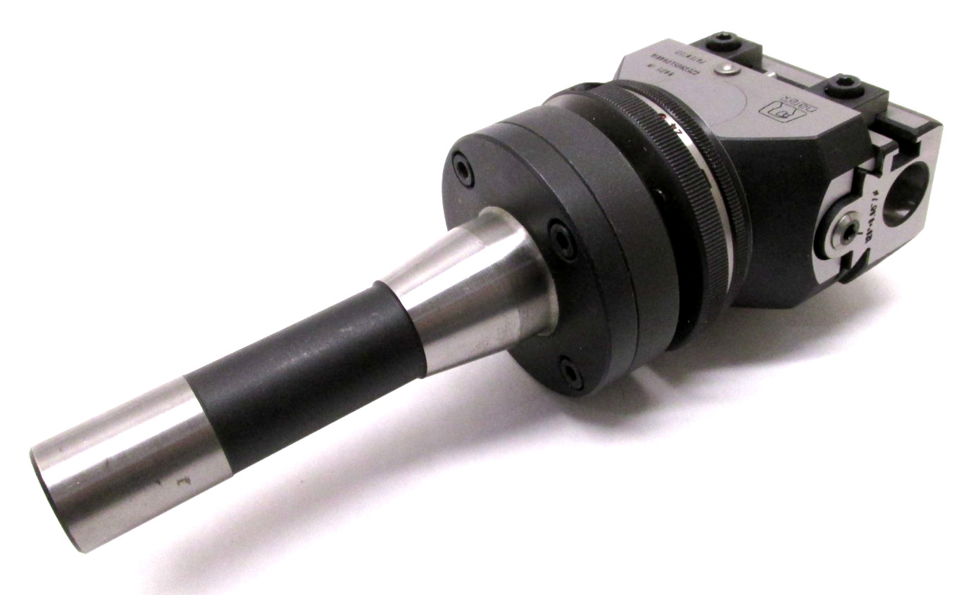 PRISTINE! NAREX 5/8″ UNIVERSAL BORING & FACING HEAD w/ R8 SHANK – #Vhu 1-3/8″