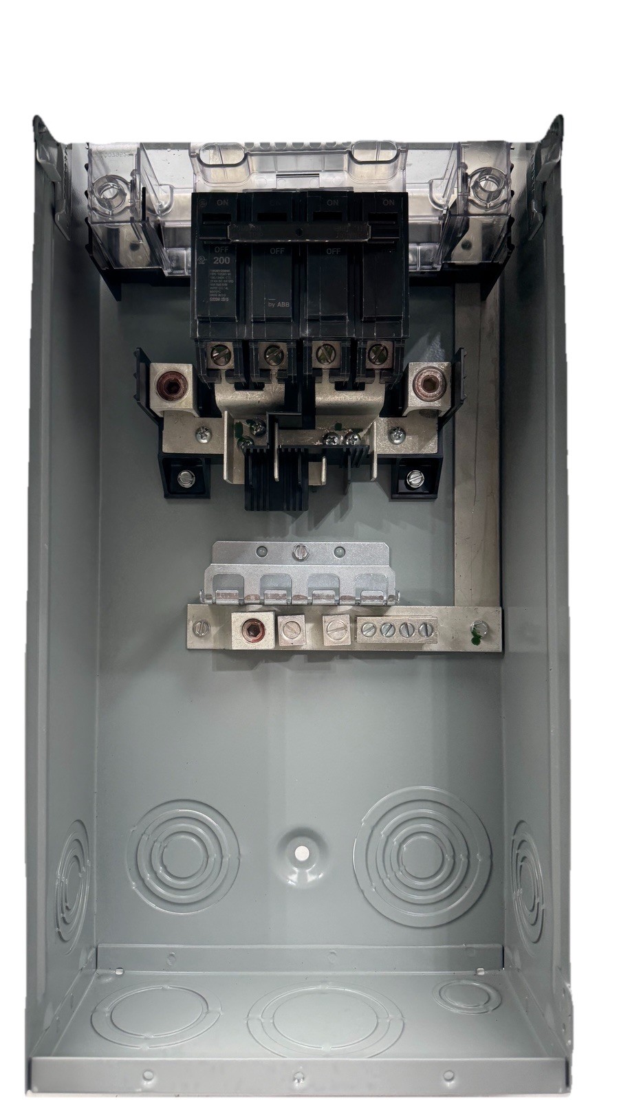 Midwest 200A Combination Ringless Meter Socket Main Breaker Load Center R281C1