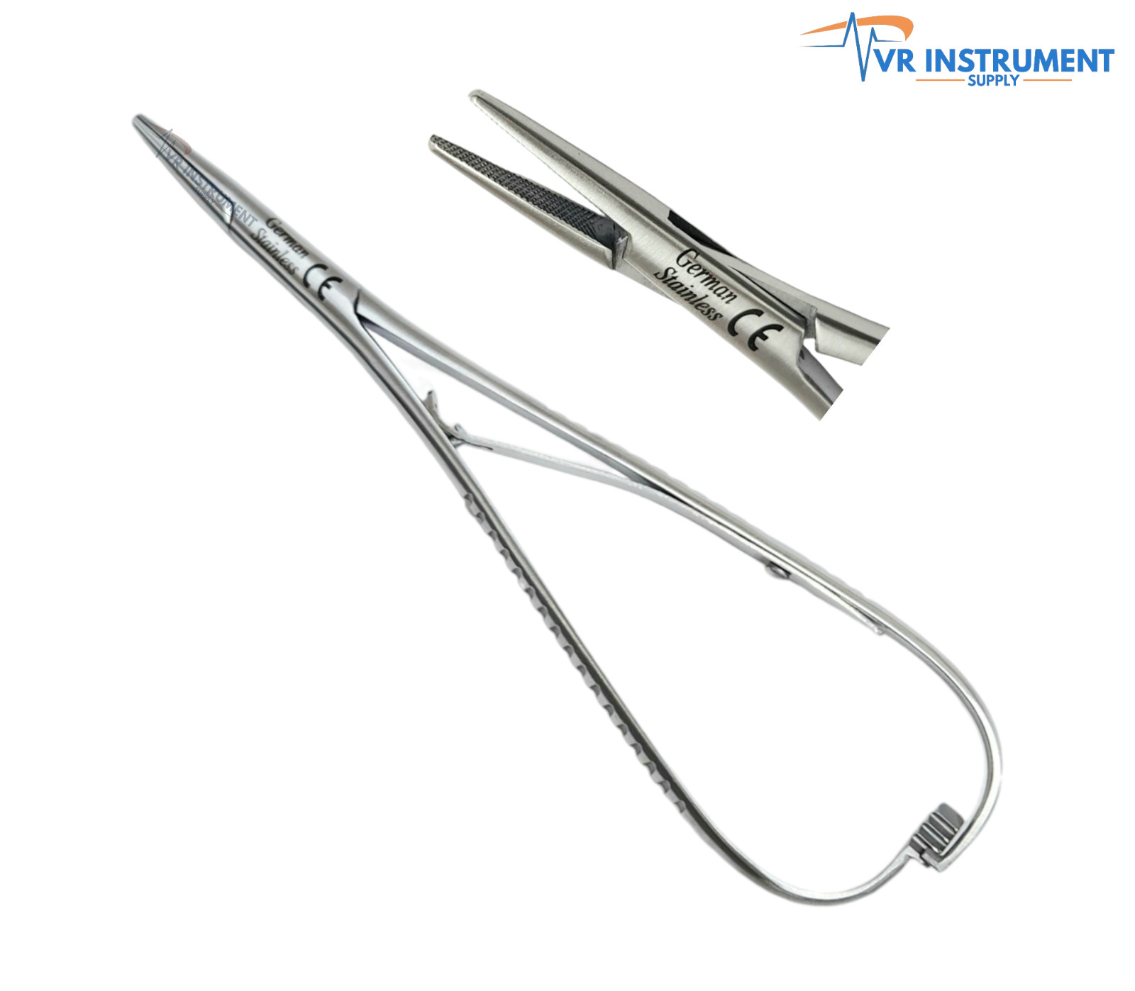 Mathieu Ligature Elastic Placing Plier 7″ Needle Holder German Steel CE