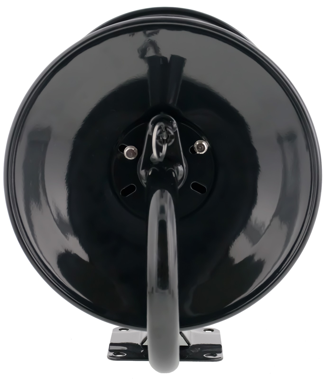 Steel Dragon Tools 4000 PSI 100′ Black Powder Coated Pressure Washer Hose Reel