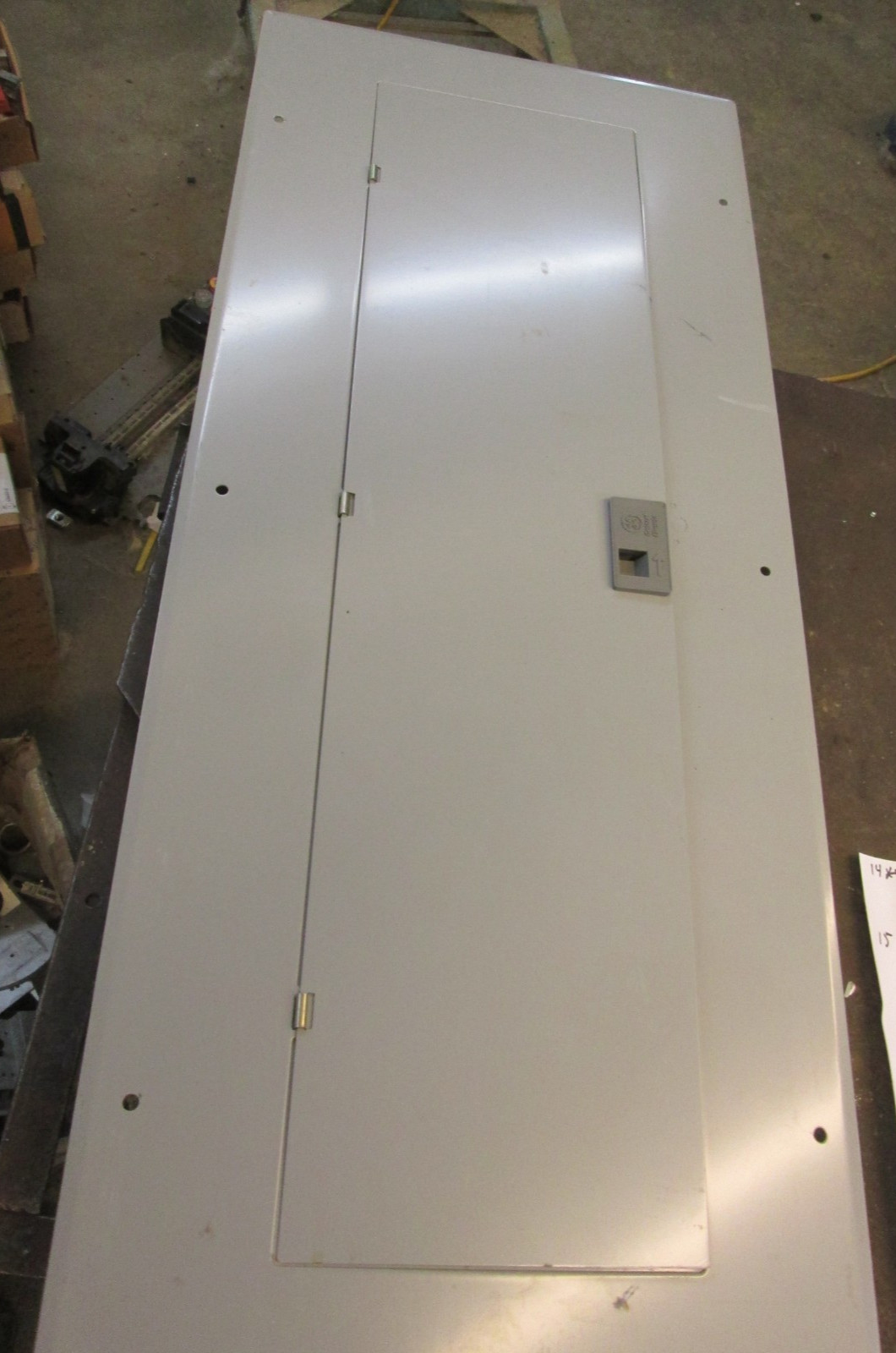 General Electric GE 32 Space Breaker Box Cover TM32FCD 36 7/8″ X 15 3/8″