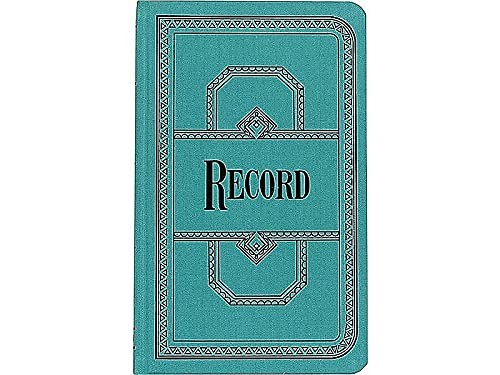 Boorum & Pease 66-500-R Record/Account Book, Record 12-1/2″ x 7-5/8″, Green