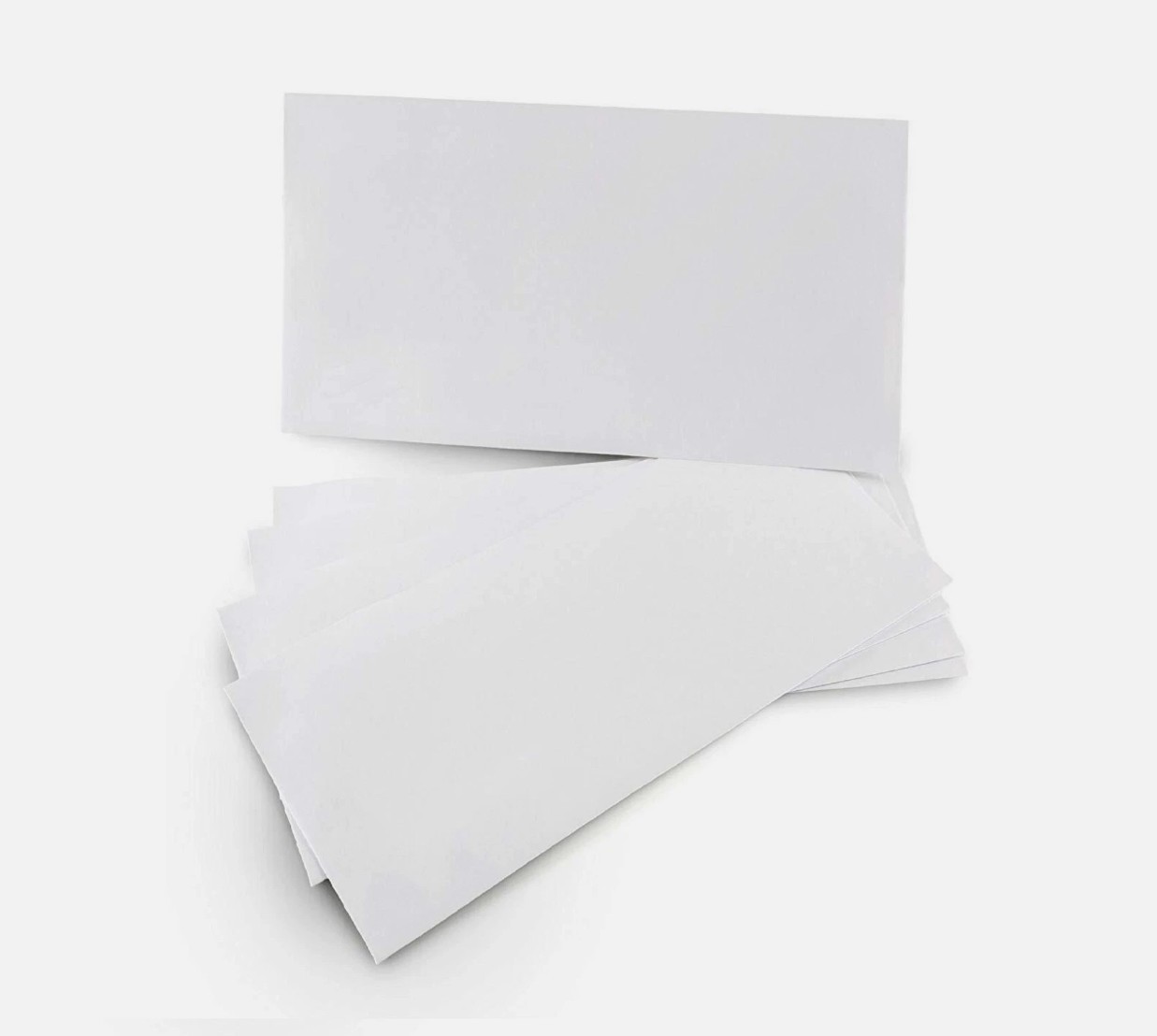 500 White Letter Mailing Envelopes Shipping 3-5/8” x 6-1/2” Peel and Self-Seal