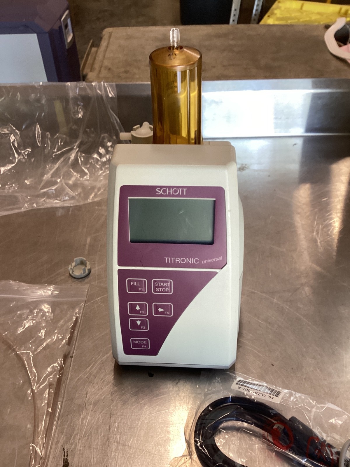 NEW Schott Titronic Universal 20ml Basic Piston Burette System, Unused