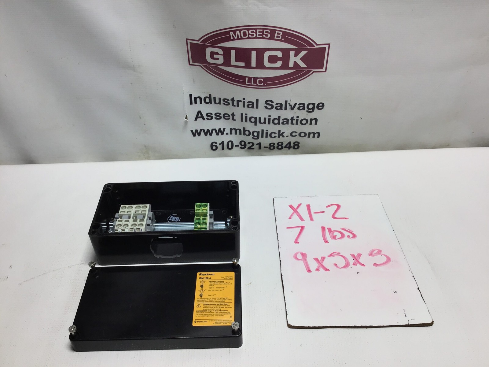 Raychem JBM-100-A Junction Box Type 4X Temp Code T