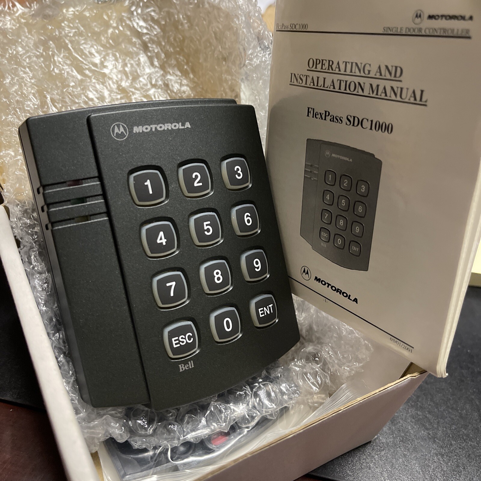 FlexPass SDC1000 Weatherproof PROX Keypad 125KHz Stand-Alone Door Controller