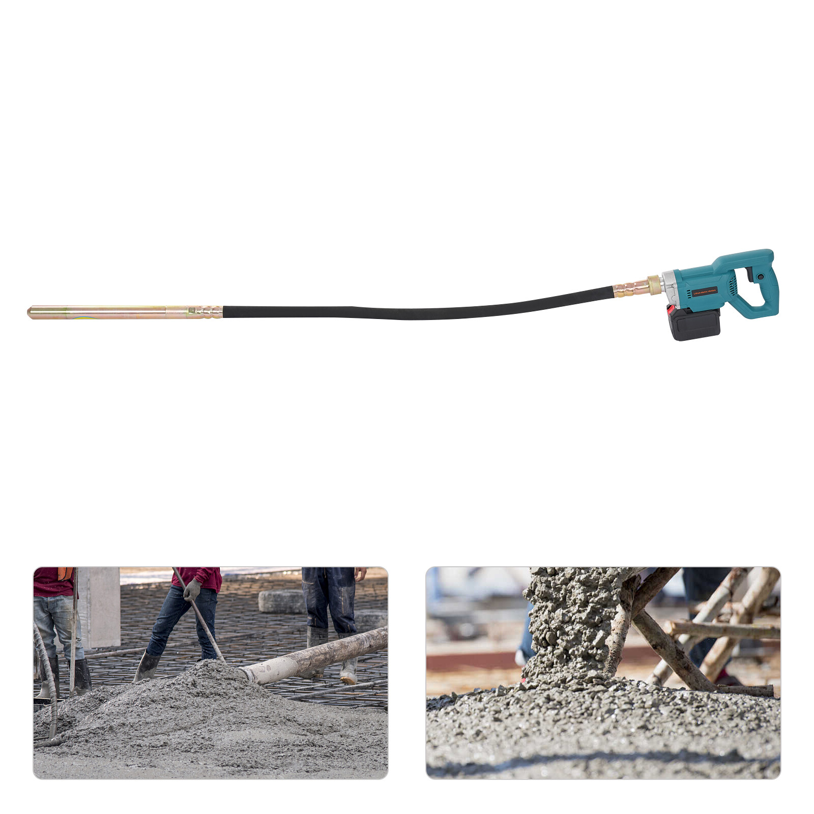 ZPN35-D Concrete Vibrating Tool Cement Vibrating Tool 2000r/min 21V W/ Battery