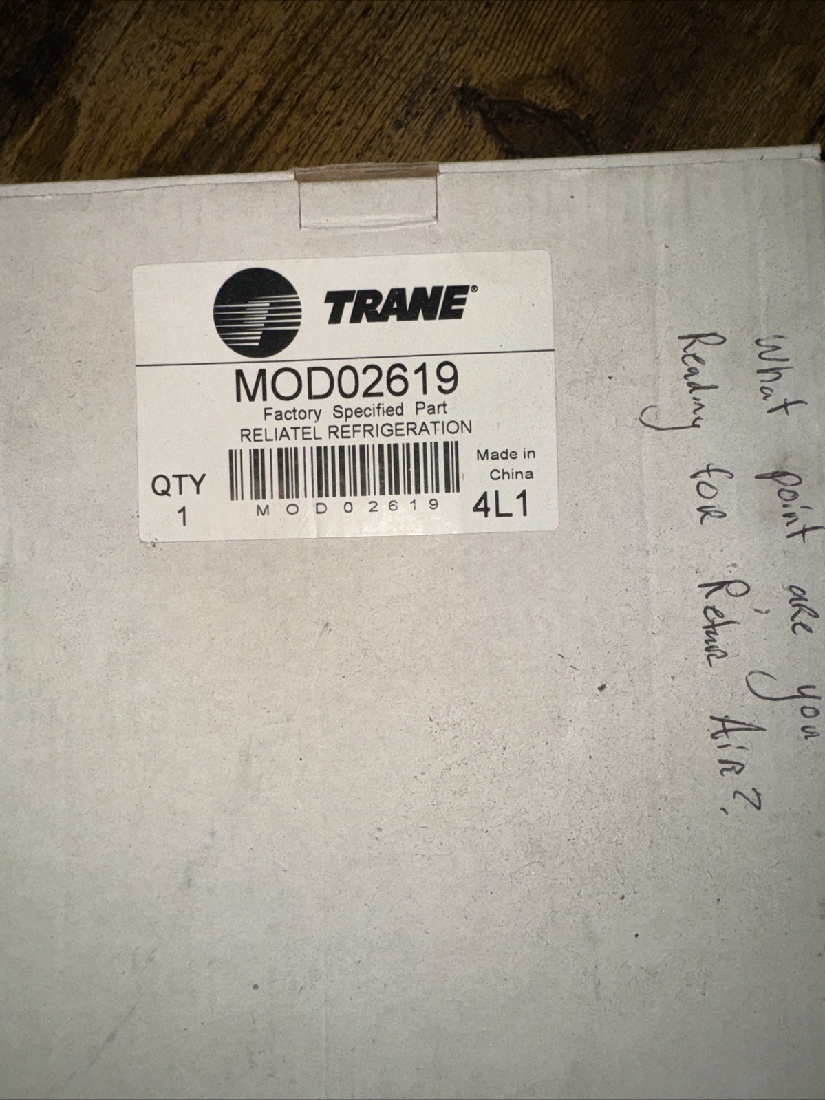 Trane MOD02919 / MOD-2919 – Trane Reliatel Refrigeration Dual Circuit Board