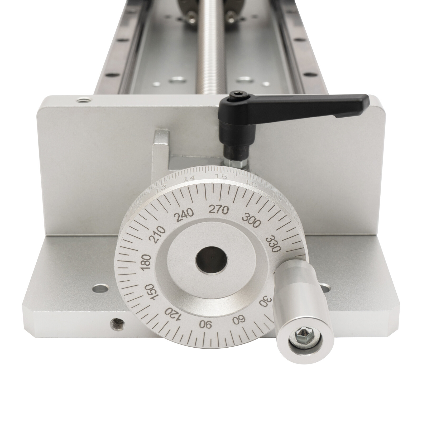 Manual Sliding Table SFU1605 Ballscrew Linear Stage Actuator Stroke:400mm+ Lock