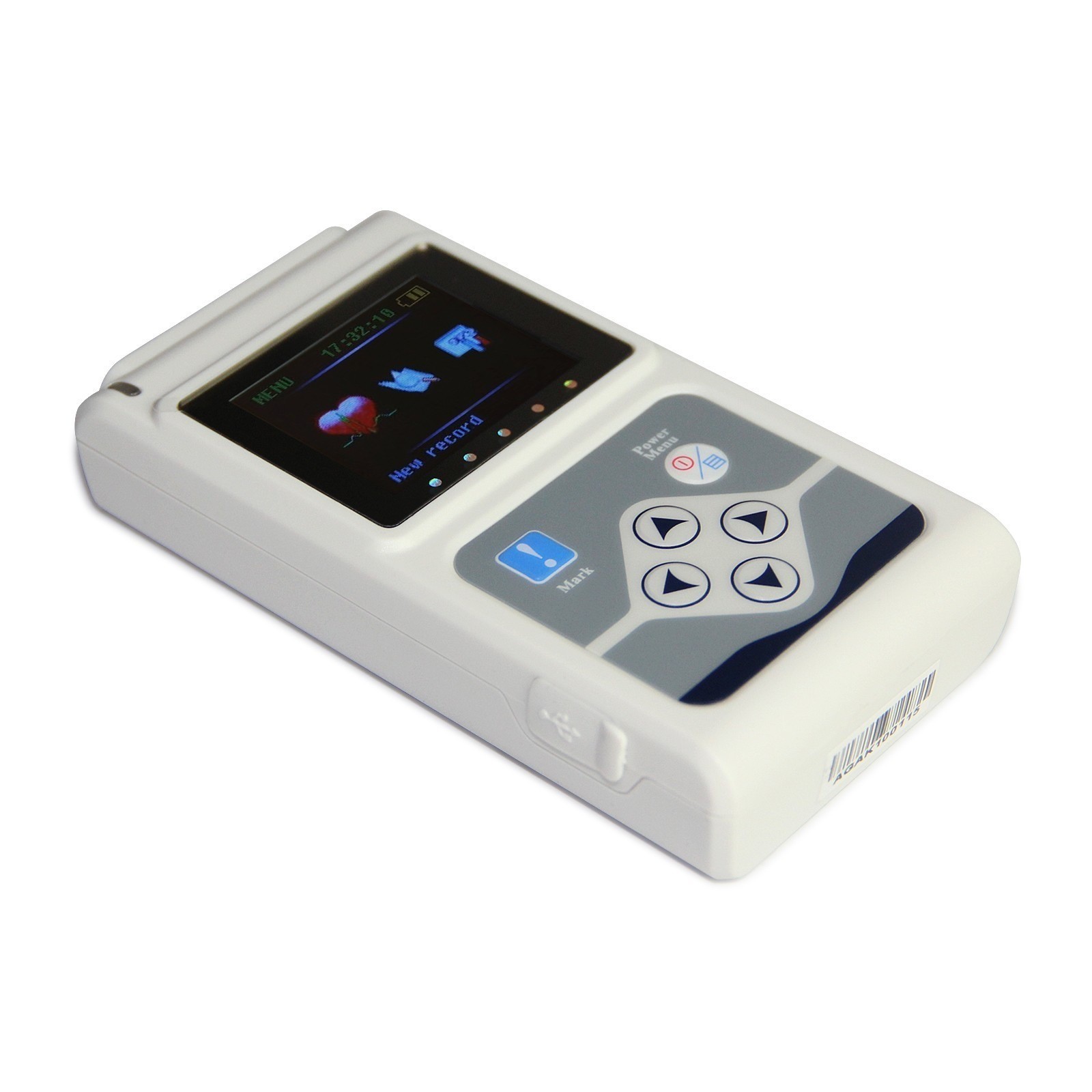 CONTEC TLC5000 12-Lead Holter ECG with PC Analysis Software, 24hr Monitoring