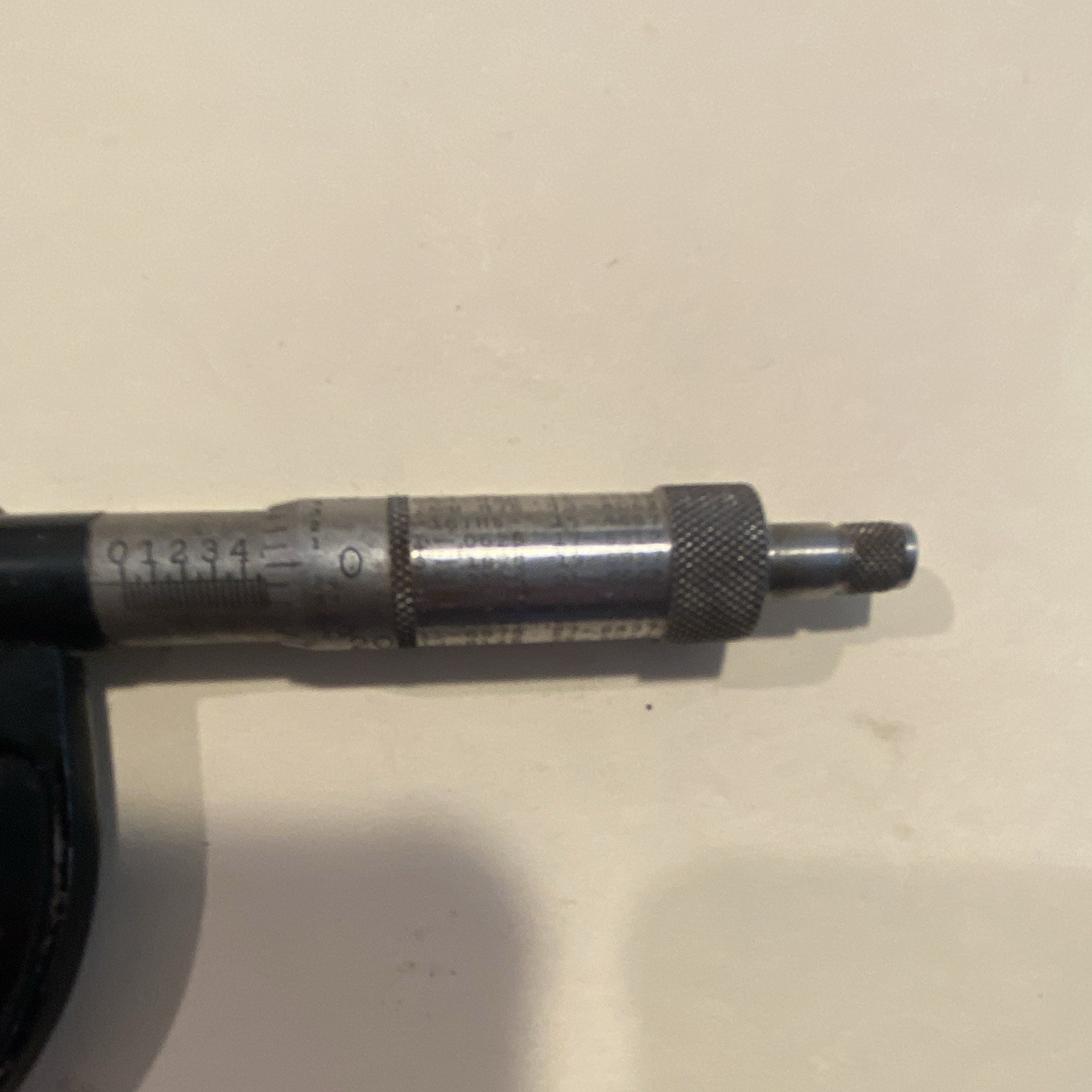 Starrett 230 Outside Micrometer 0-1 in Mechanical 0.001 in Resolution w/ Box