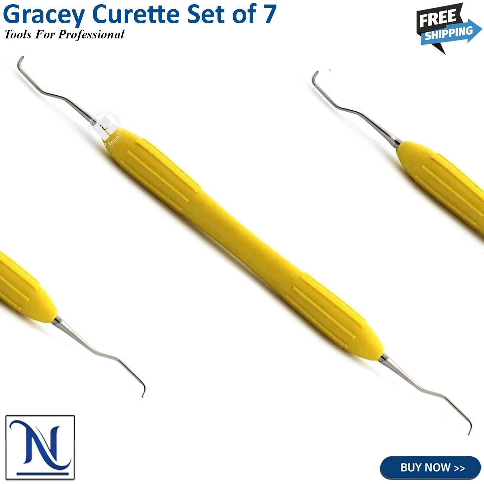 Silicone Handle Dental Scalers for Periodontal Root Planing | CE Certified