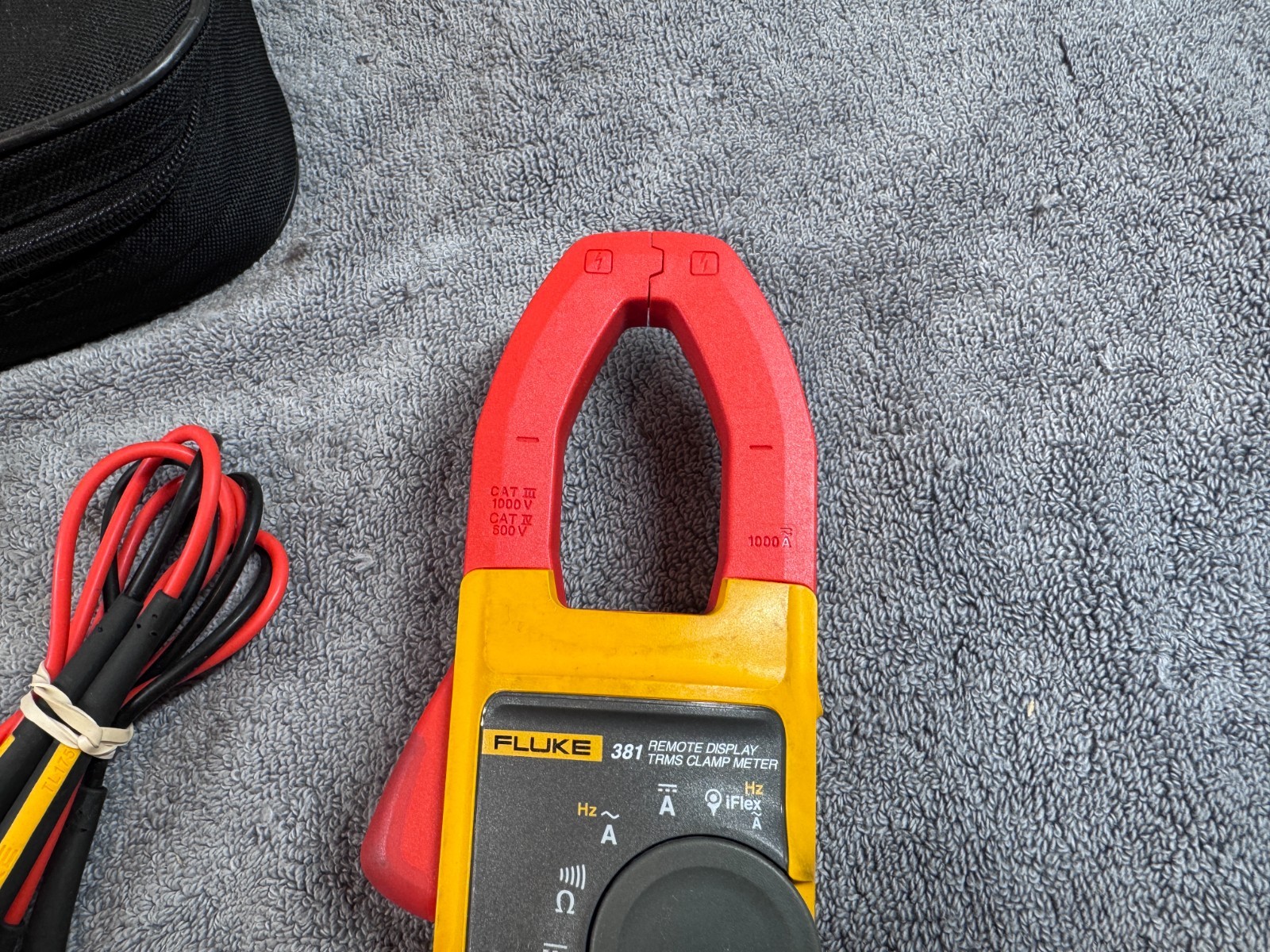 FLUKE 381 True RMS AC/DC Clamp Meter Remote Display with iFlex i2500-18